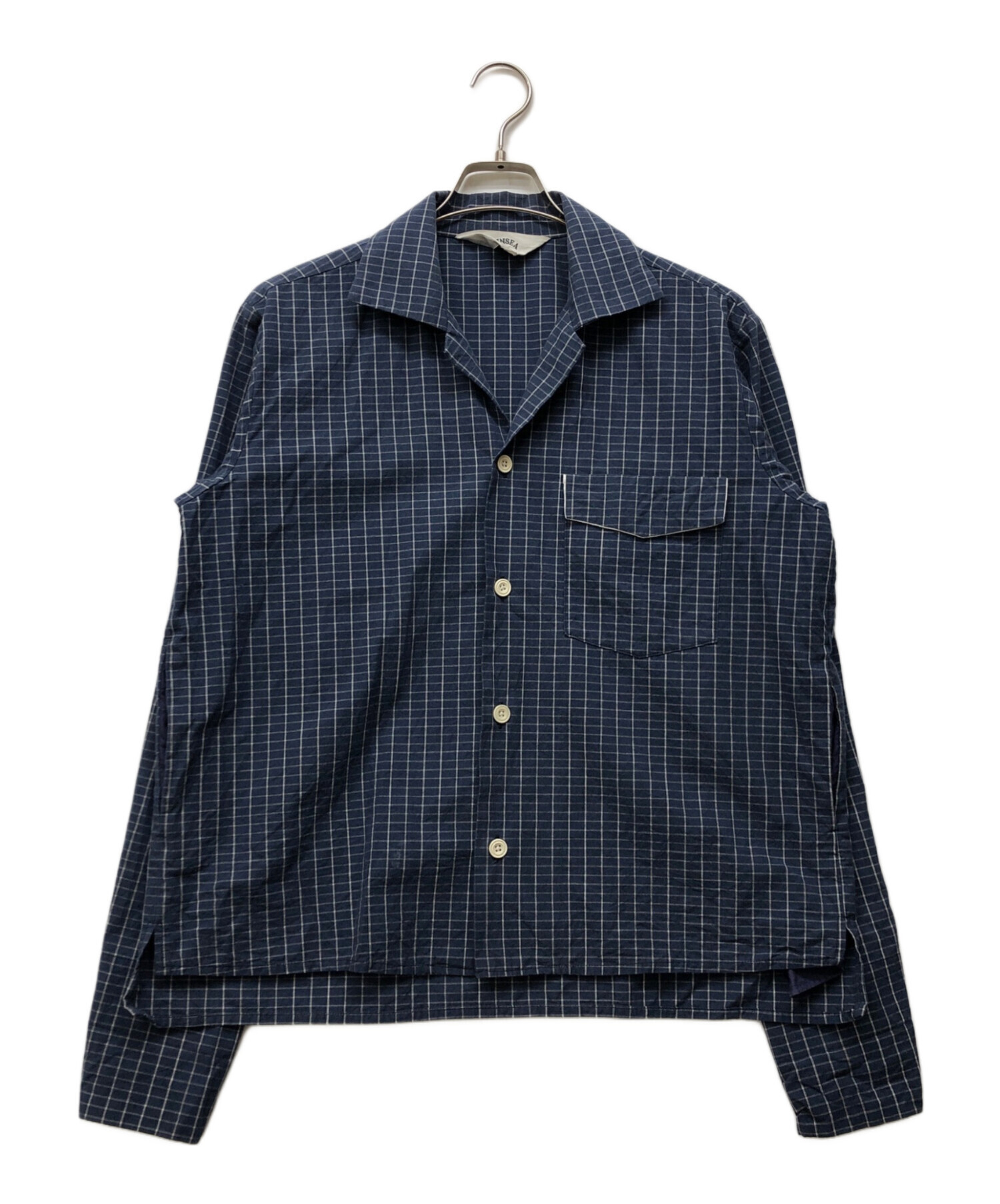 ららさん専用　古着 中古・古着通販】SUNSEA (サンシー) Brick Check Gigolo Shirt ブルー