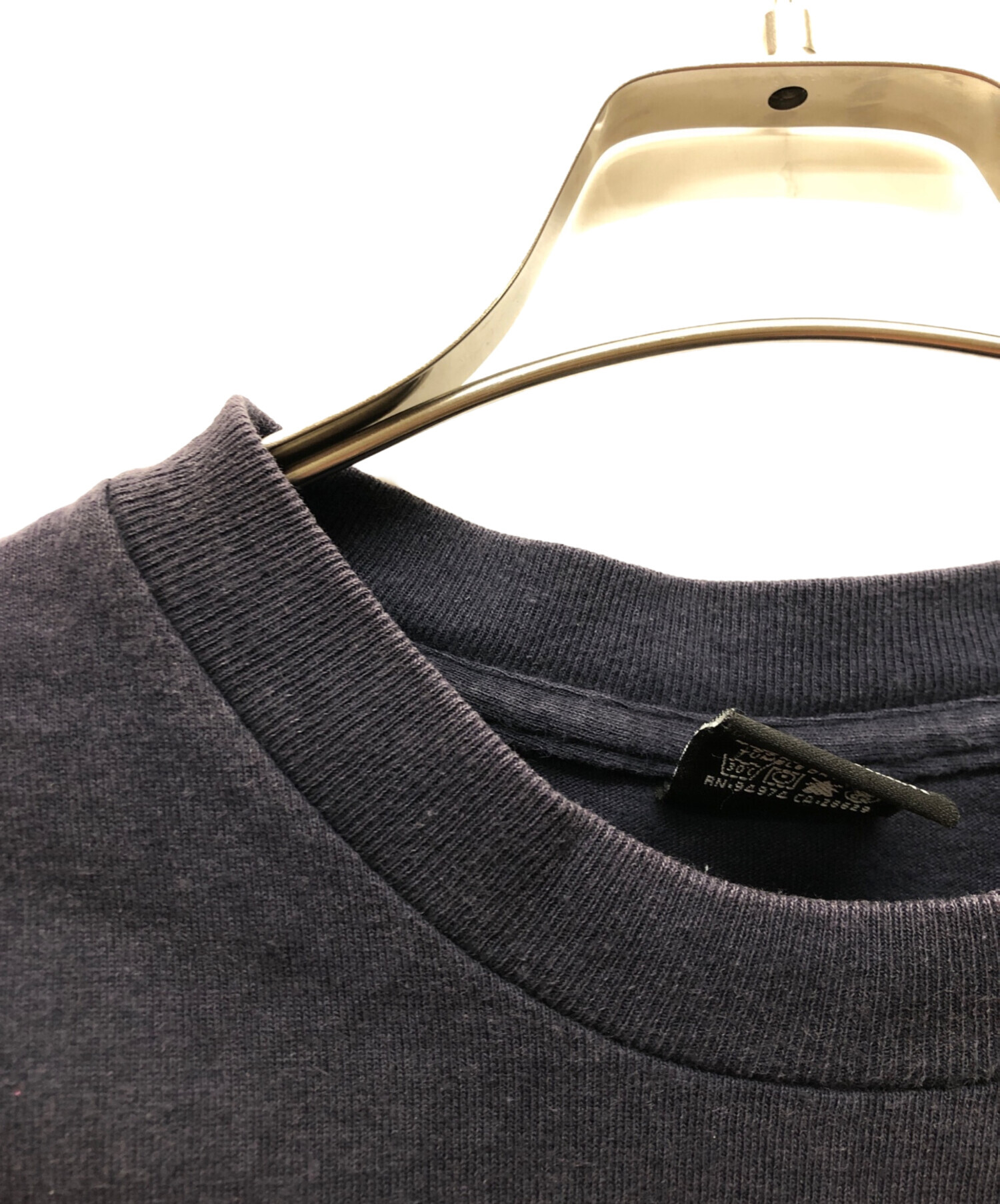 中古・古着通販】stussy (ステューシー) ロゴプリントTシャツ ネイビー