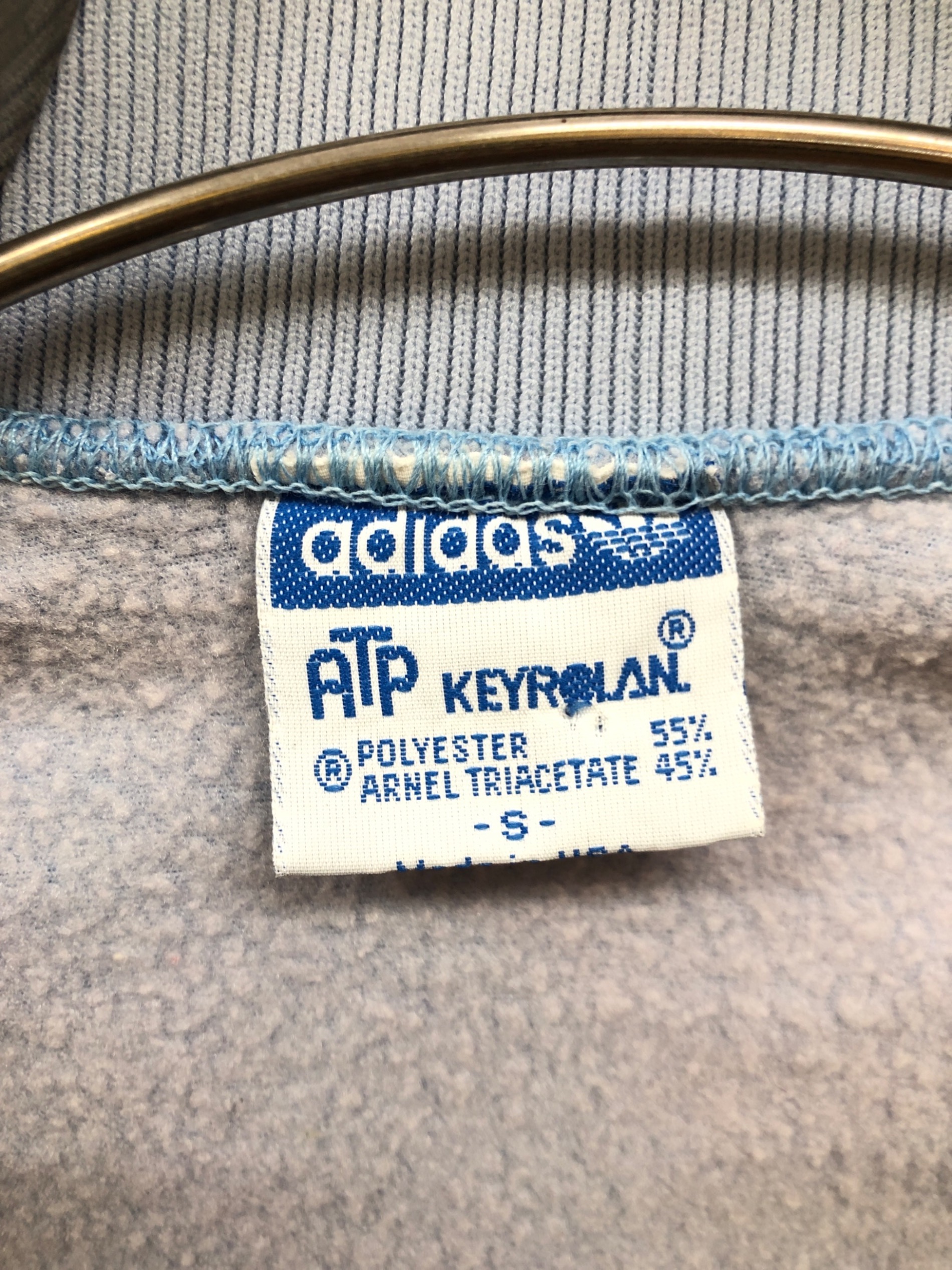 中古・古着通販】adidas (アディダス) ATPトラックジャケット スカイ