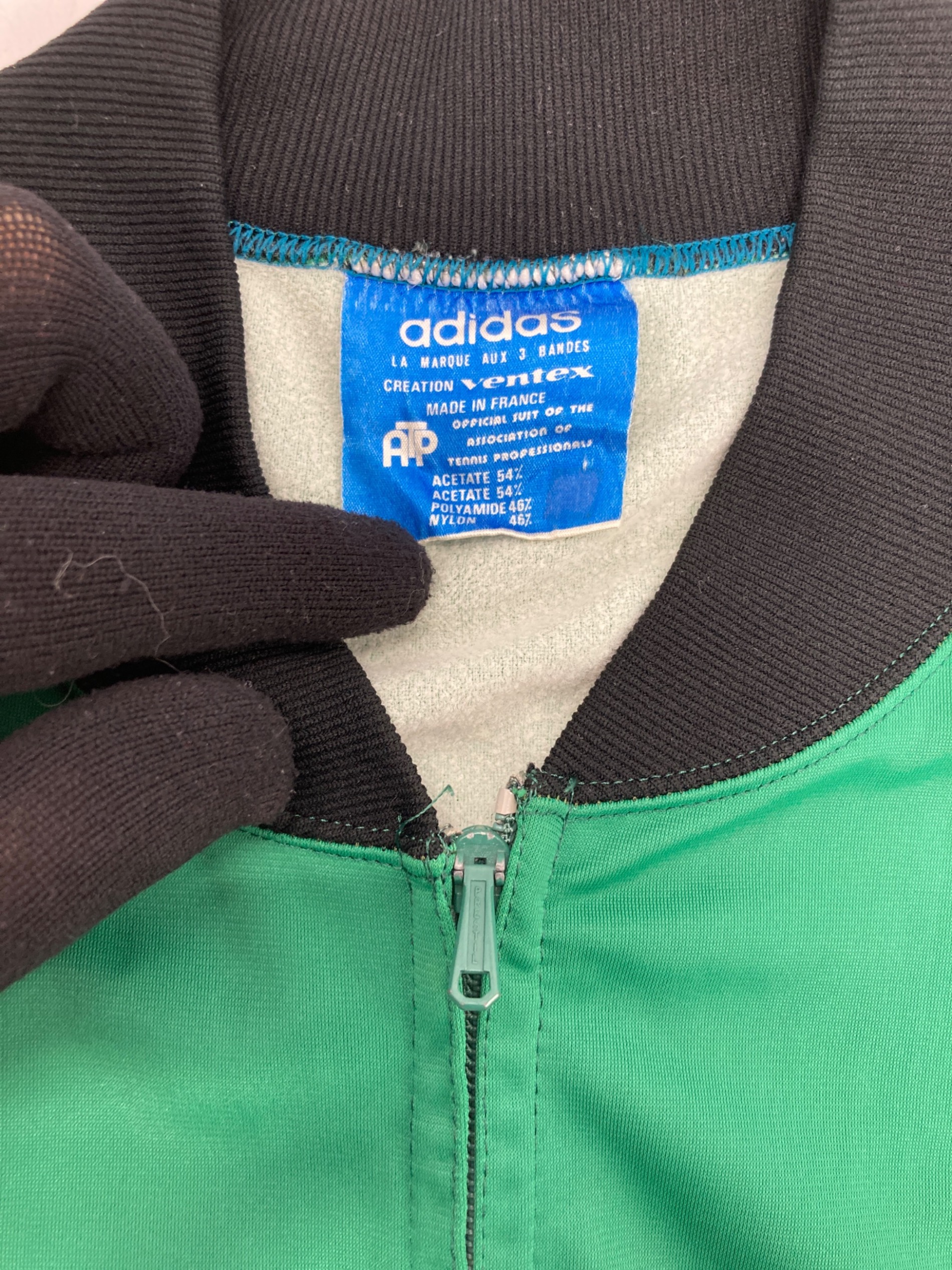 中古・古着通販】adidas (アディダス) ATPトラックジャケット グリーン