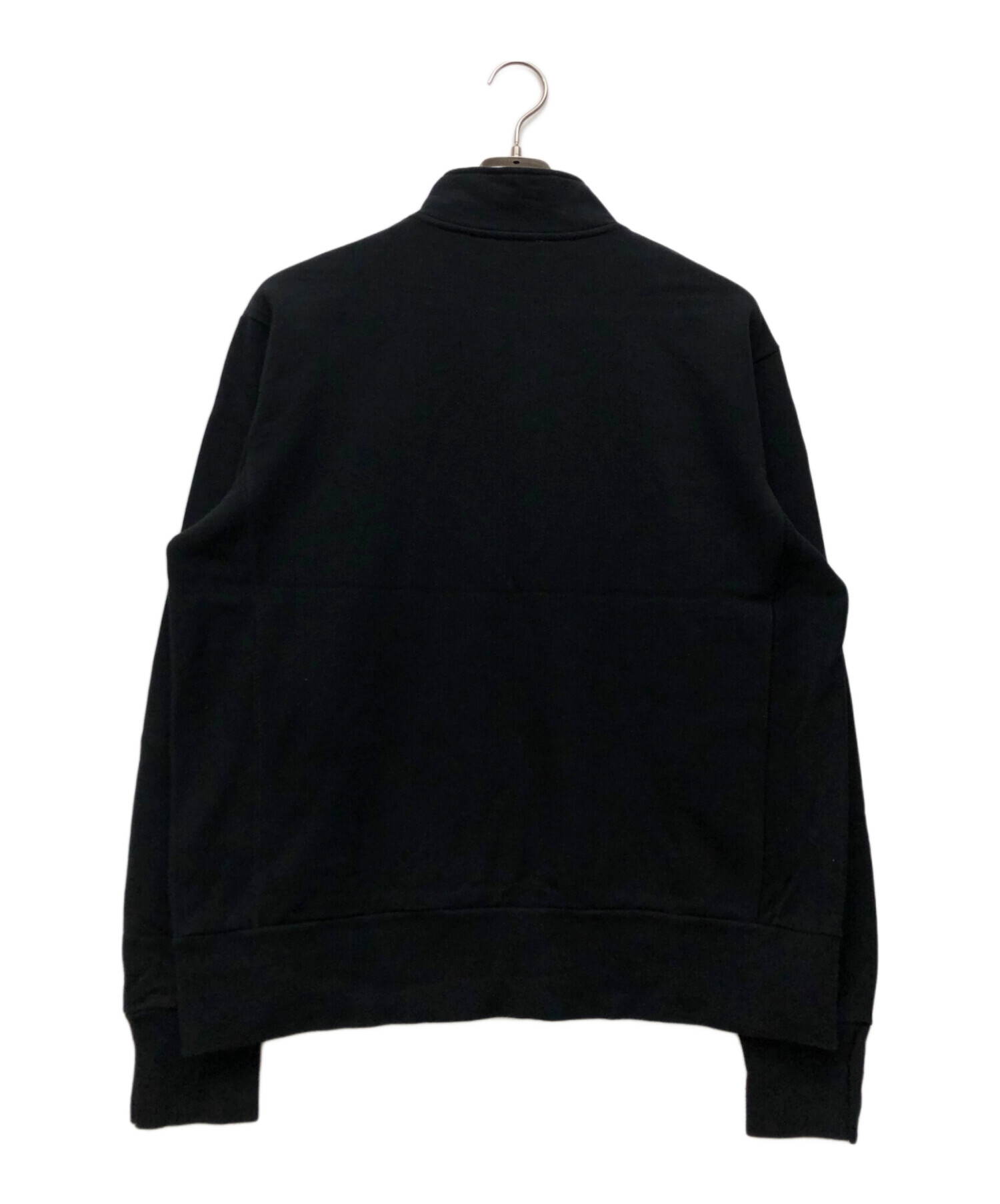中古・古着通販】ELACIO (エラシオ) ハーフジップスウェット ブラック