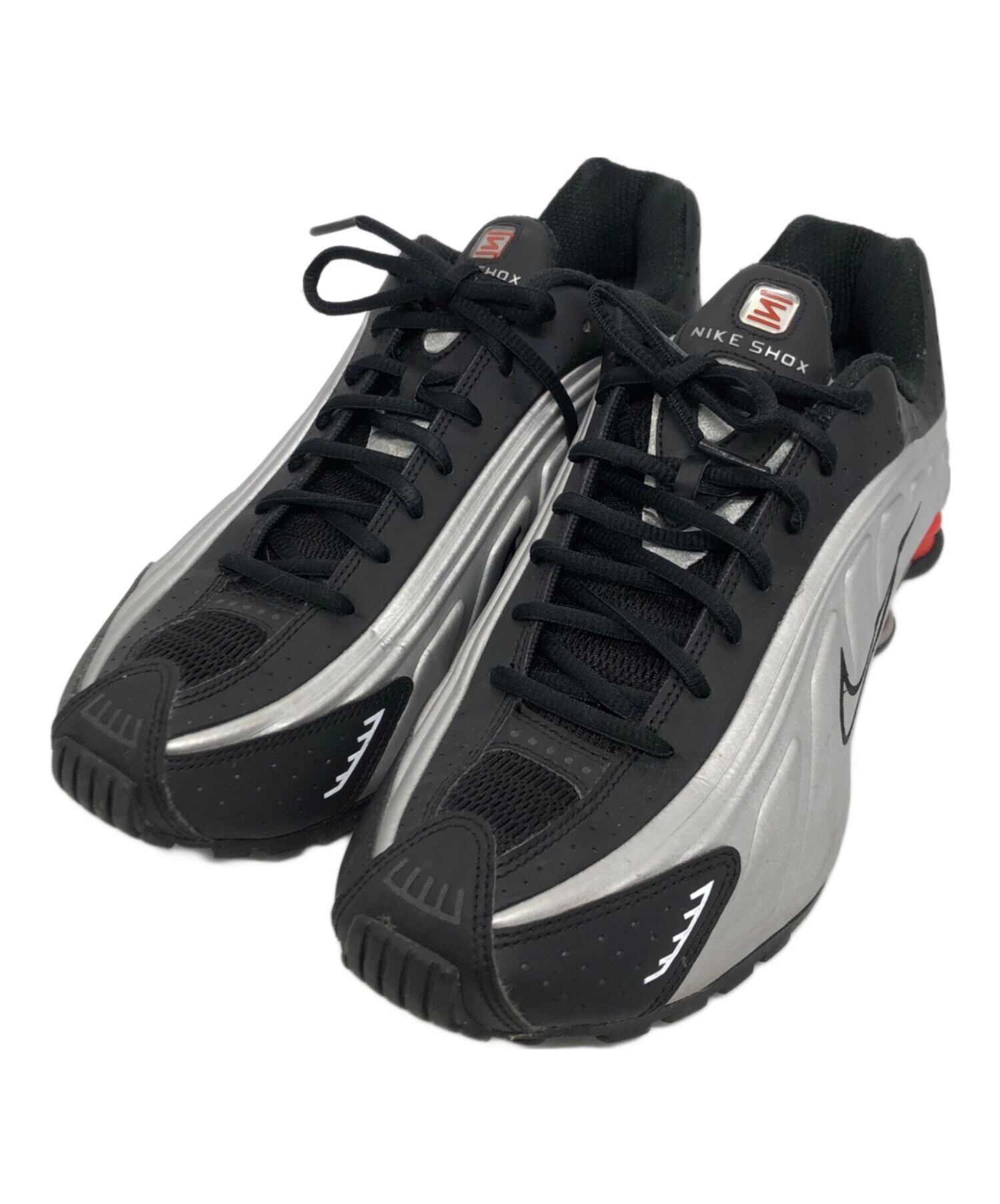中古・古着通販】NIKE (ナイキ) SHOX R4 シルバー×ブラック サイズ