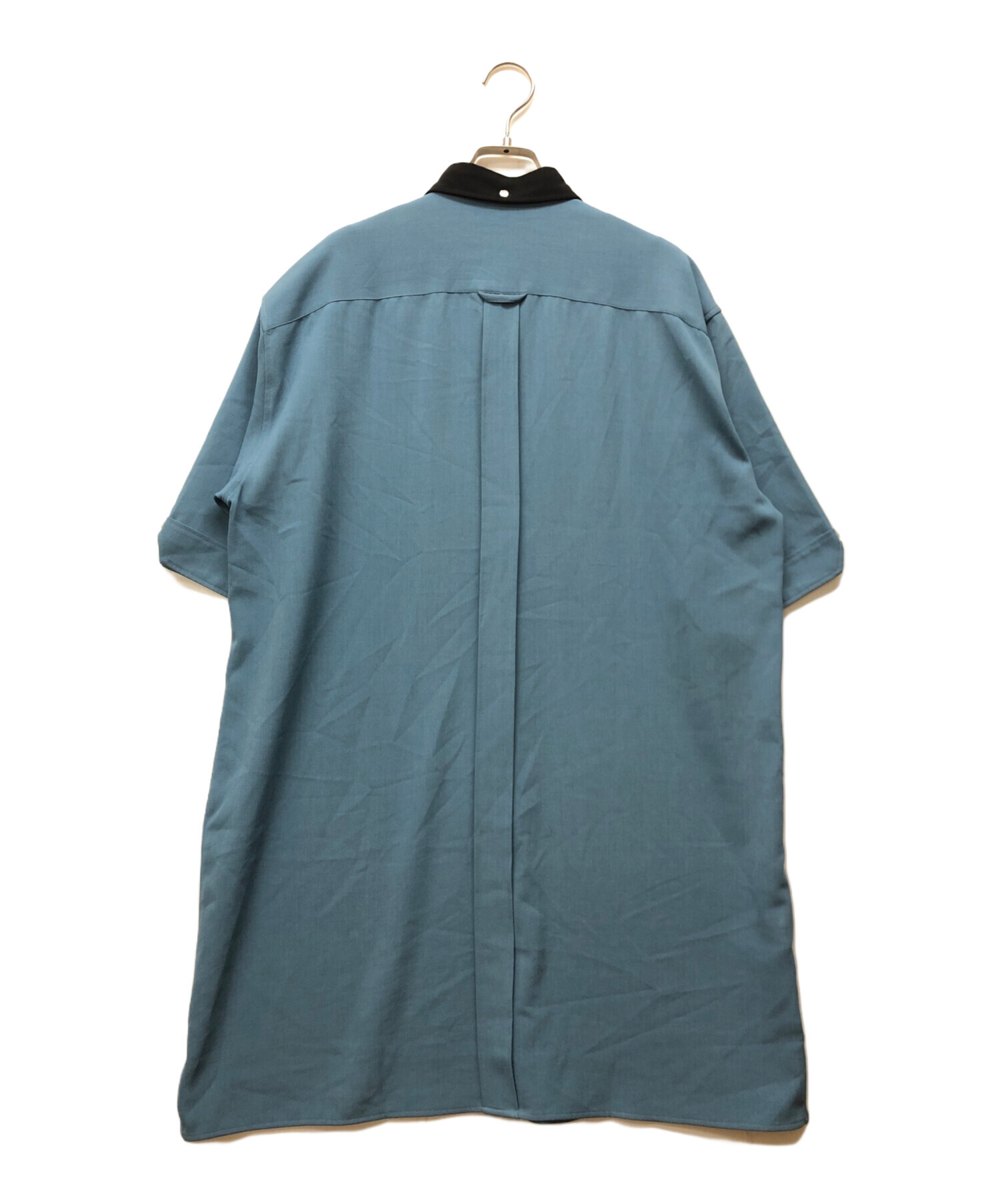 中古・古着通販】FRED PERRY (フレッドペリー) 半袖ワンピース ブルー