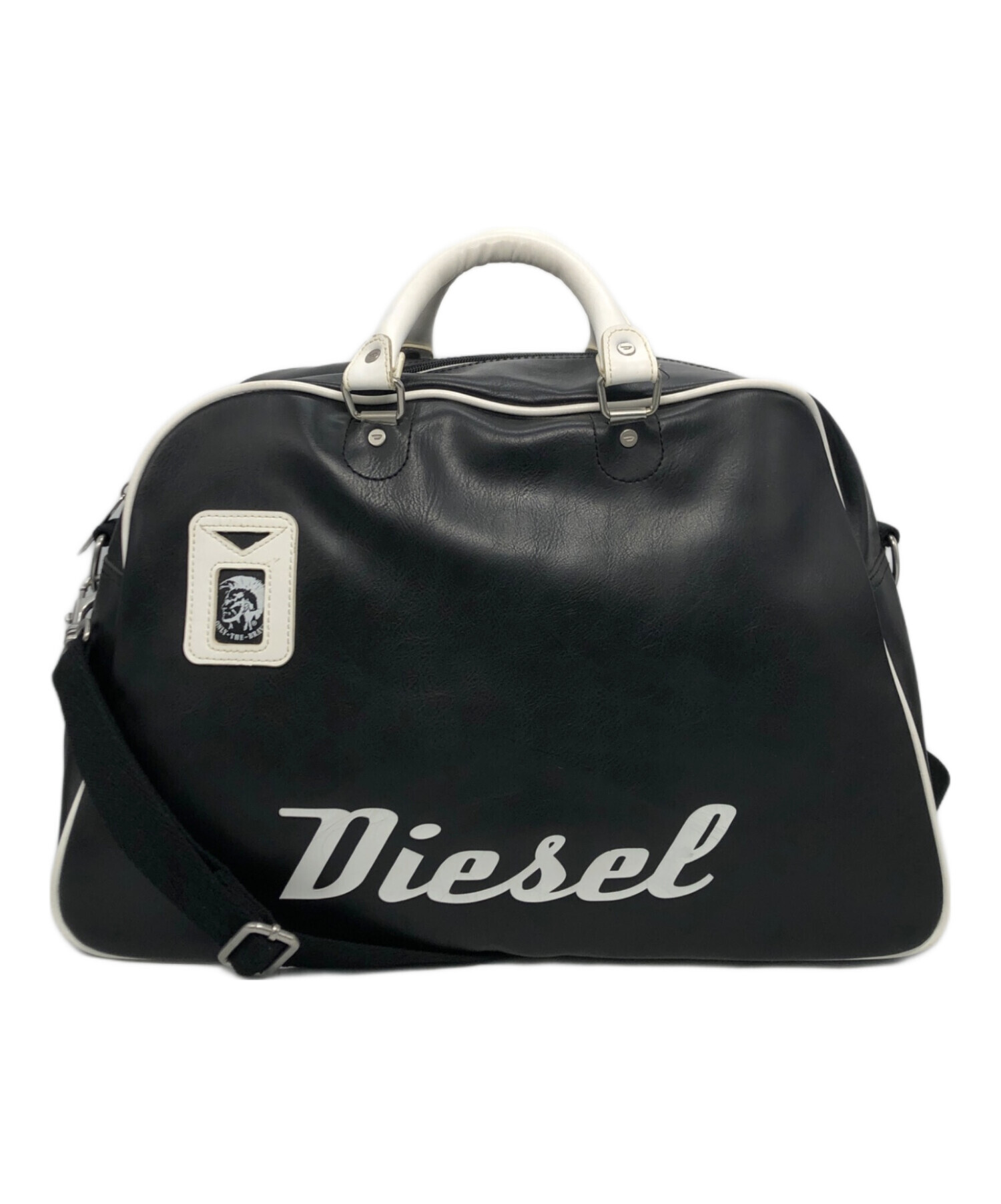 中古・古着通販】DIESEL (ディーゼル) ボストンバッグ ブラック