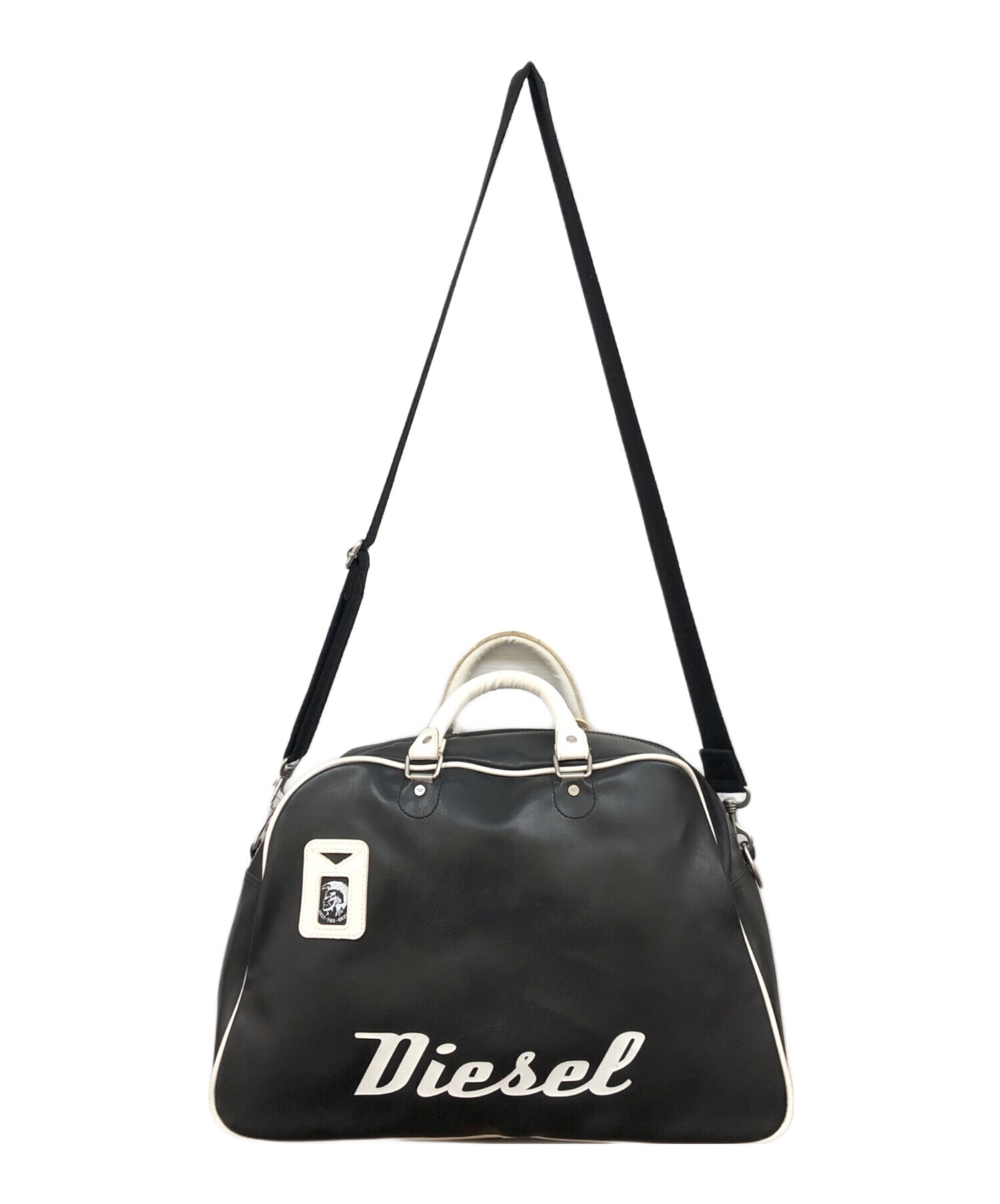 新品　ディーゼル　diesel ボストンバッグ　送料無料 中古・古着通販】DIESEL (ディーゼル) ボストンバッグ ブラック