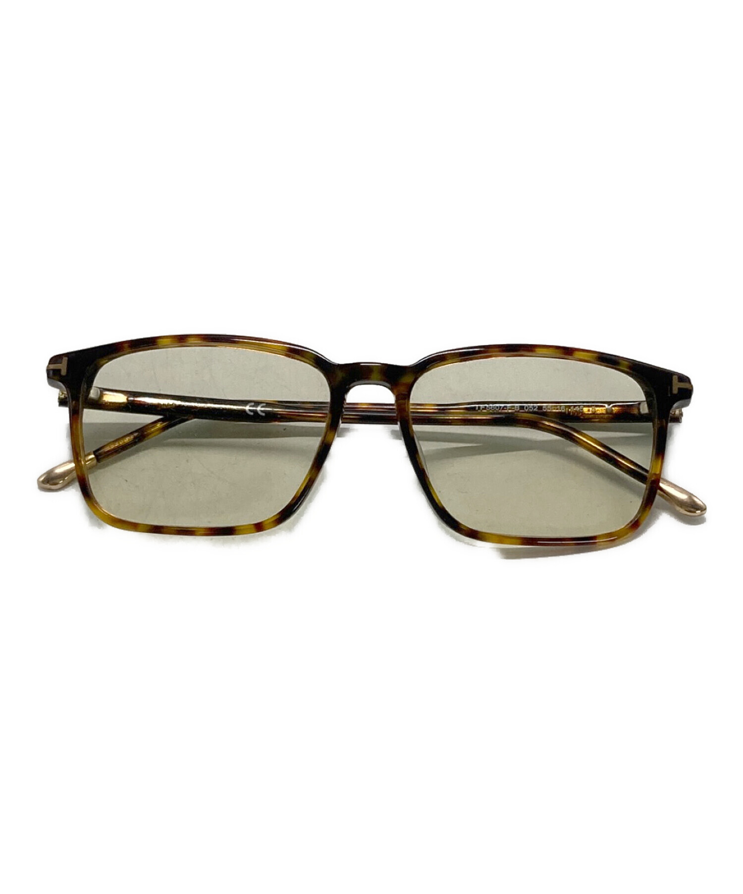 TOM FORD 伊達眼鏡 中古・古着通販】TOM FORD (トムフォード) 伊達眼鏡 ブラウン サイズ