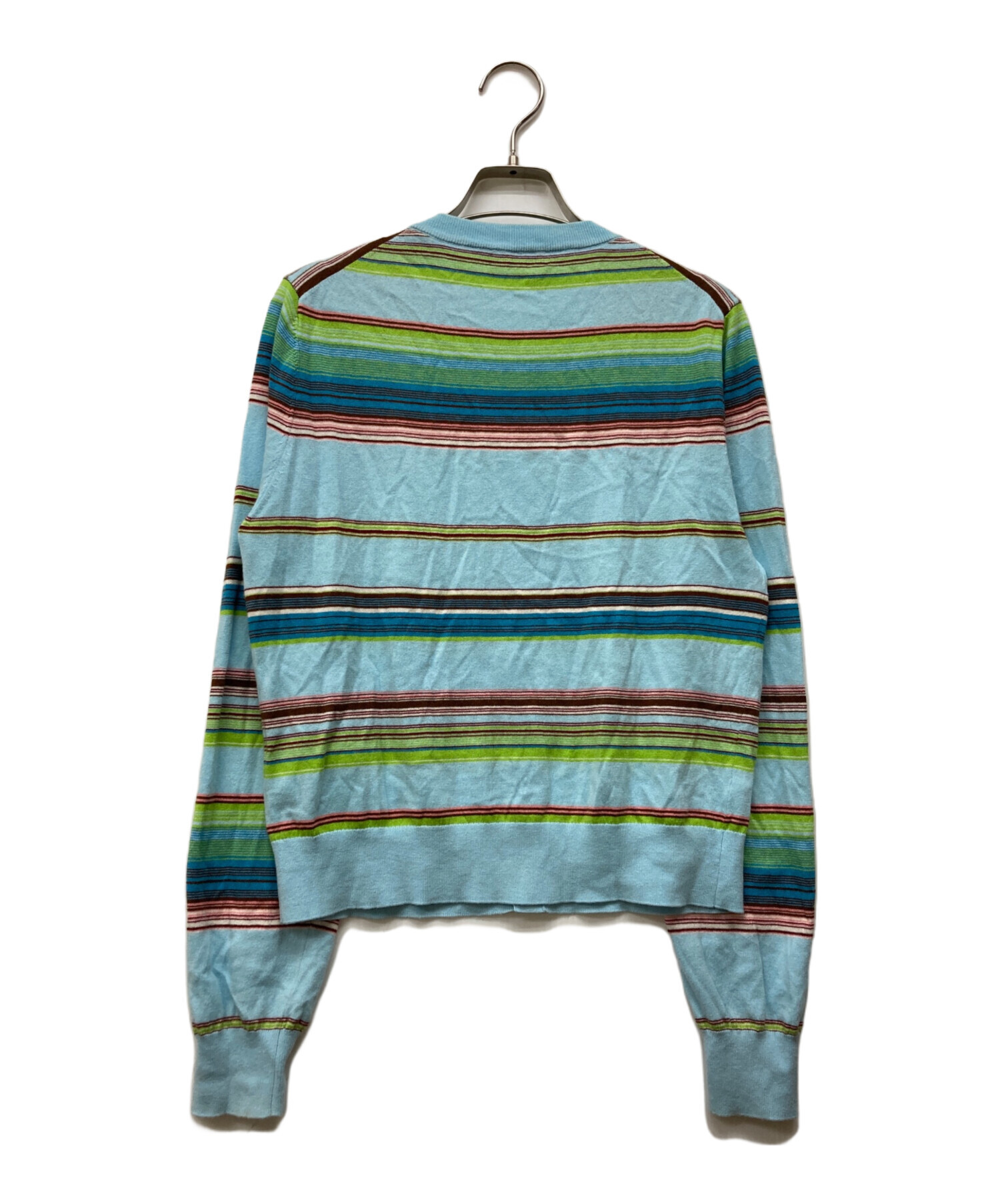 中古・古着通販】CABaN (キャバン) コットンカシミヤマルチボーダー