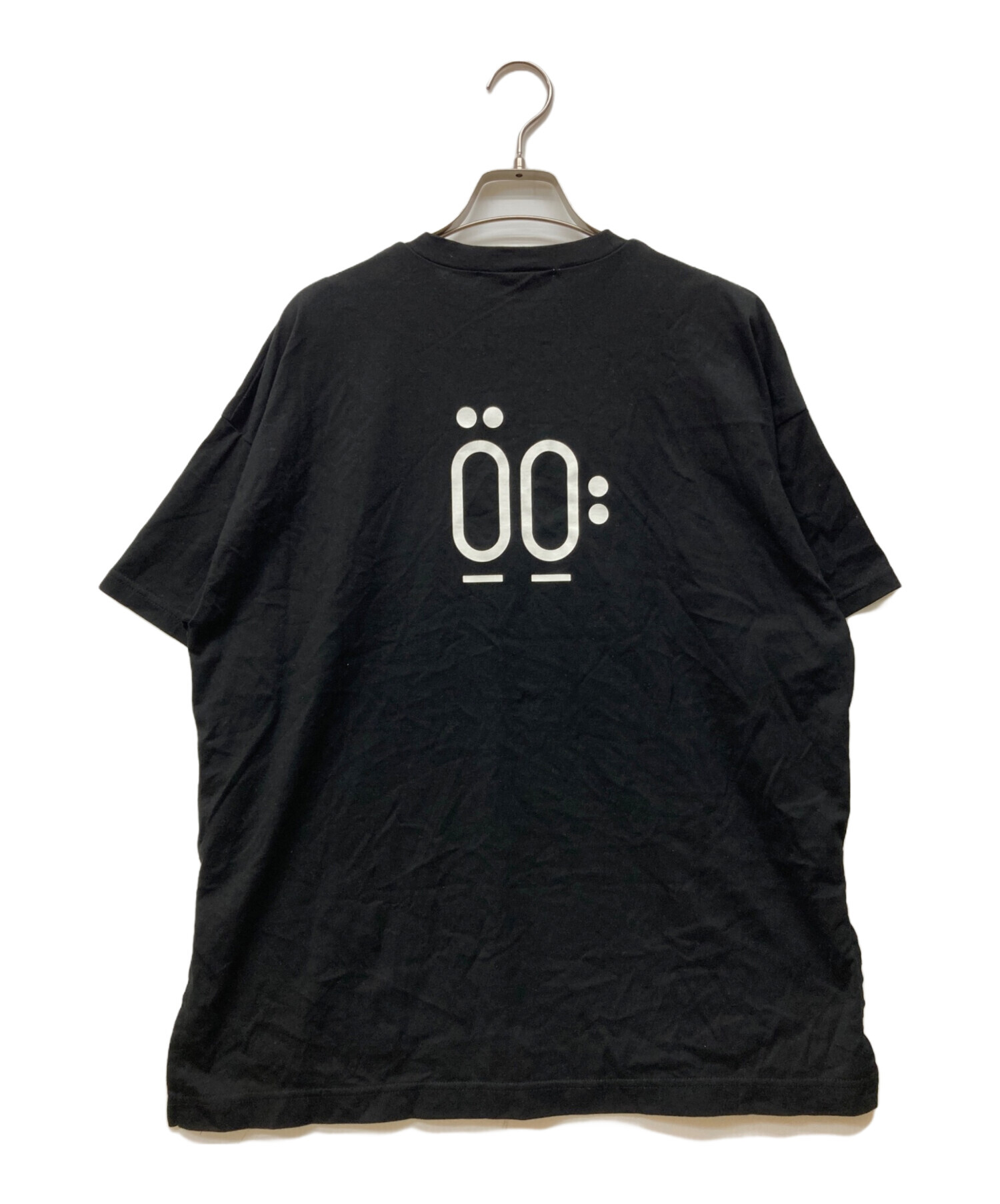 【タグ付き】【未使用】ENFOLD エンフォルド 半袖Tシャツ ブラック 38 中古・古着通販】ENFOLD (エンフォルド) PRINT T-SHIRT ブラック
