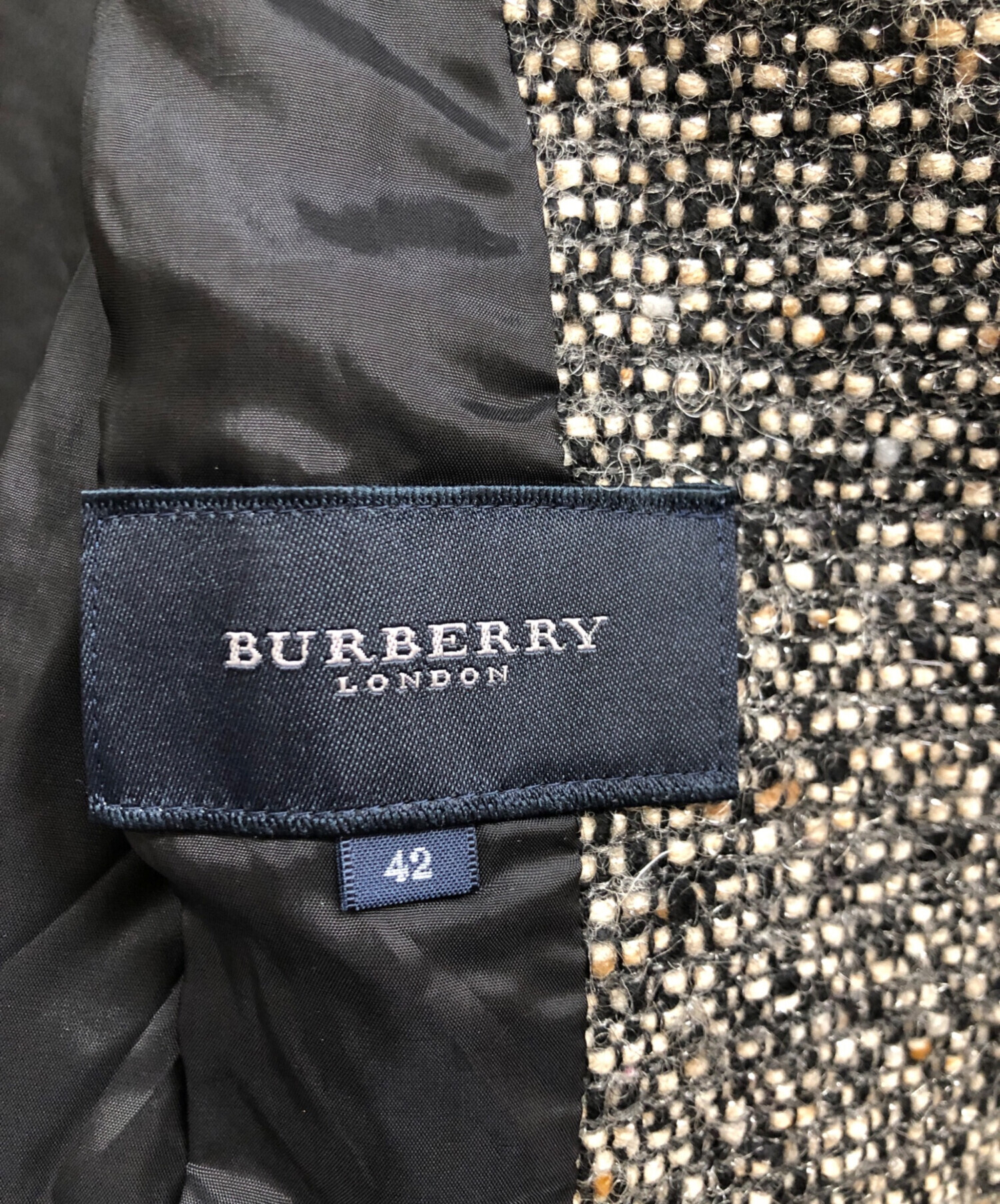 中古・古着通販】BURBERRY LONDON (バーバリーロンドン) ツイード