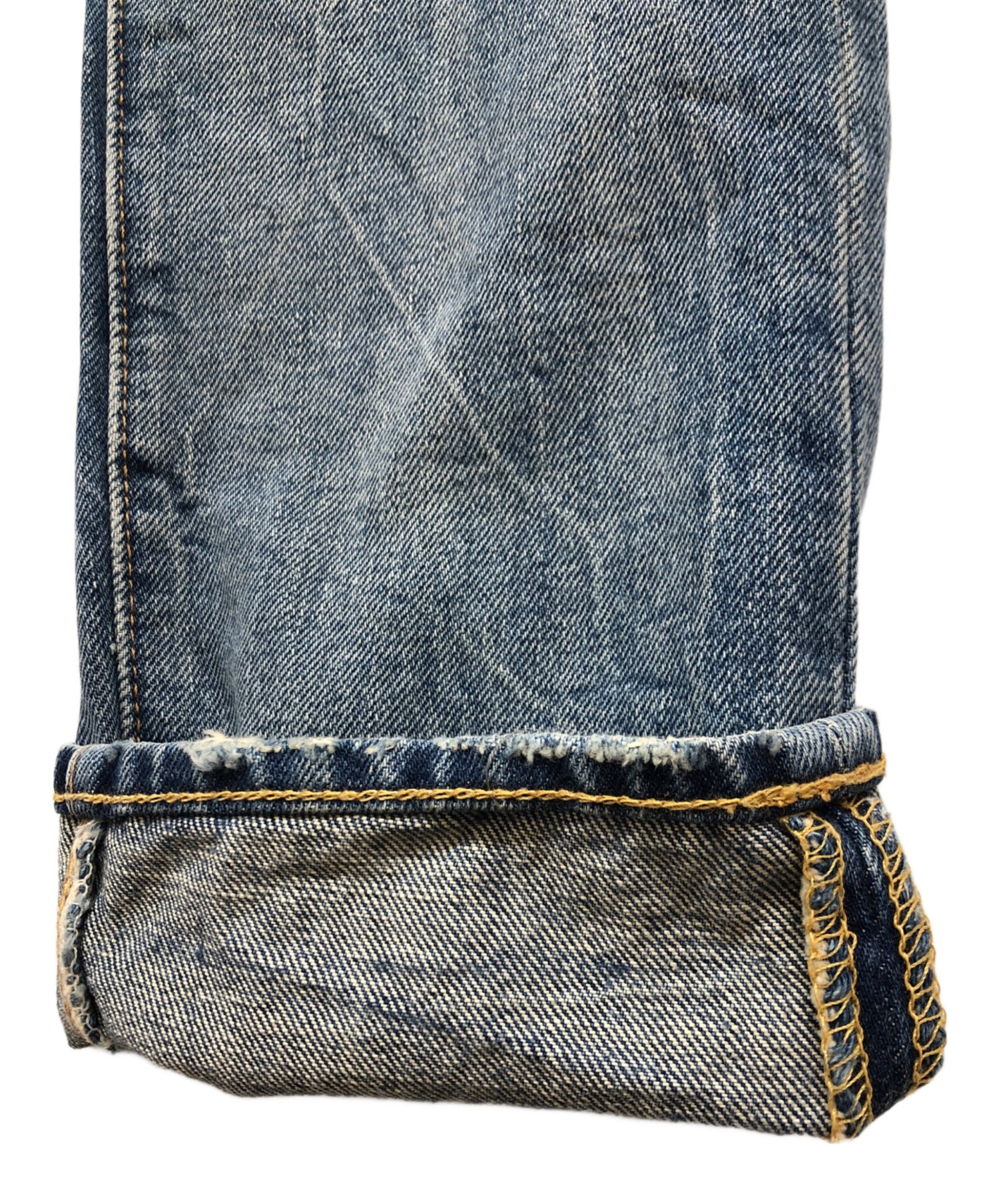 中古・古着通販】RRL (ダブルアールエル) ダメージ加工テーパード
