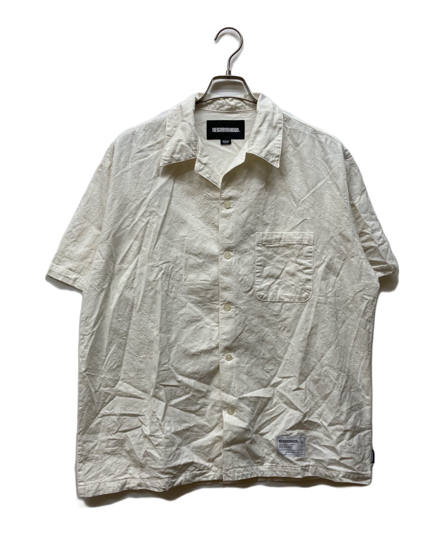 中古・古着通販】NEIGHBORHOOD (ネイバーフッド) JQ SHIRT SS ホワイト