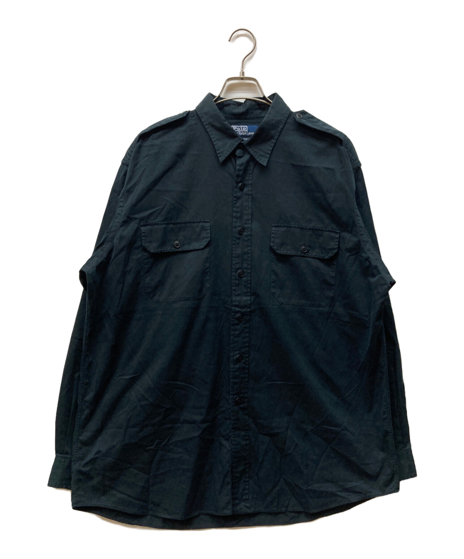 美品　ラルフローレン　サファリシャツ　L 中古・古着通販】POLO RALPH LAUREN (ポロ・ラルフローレン) サファリ