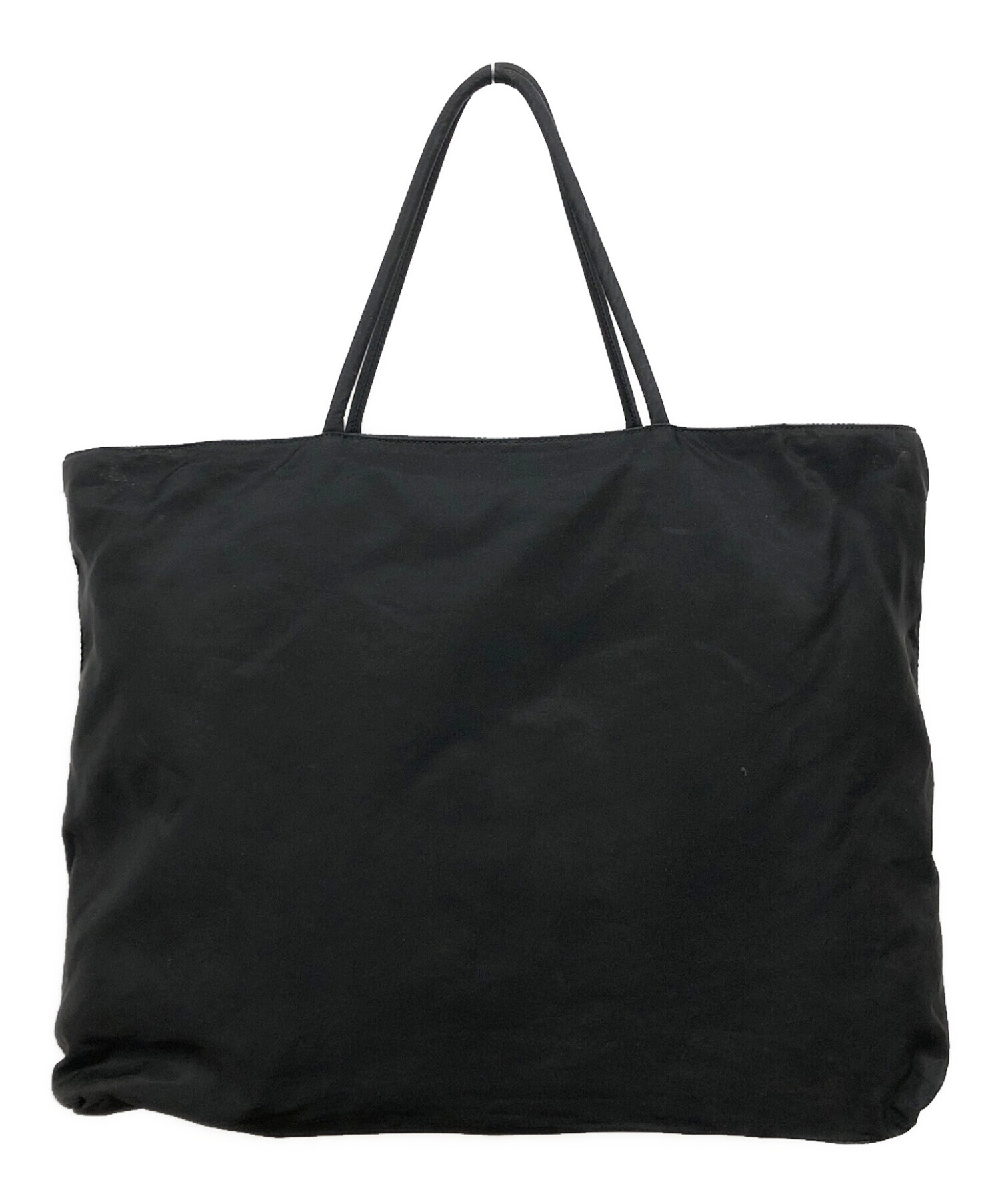PRADA プラダ ナイロントートバッグ 黒 ヴィンテージ 中古・古着通販】PRADA (プラダ) ナイロントートバッグ ブラック
