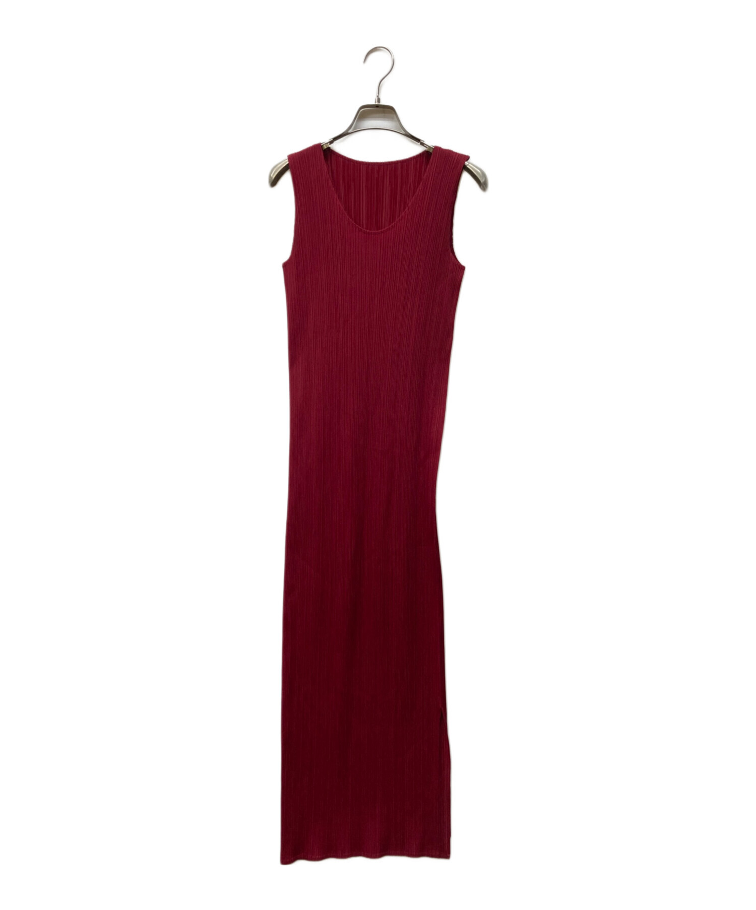 レッド ノースリーブ プリーツプリーズ 中古・古着通販】PLEATS PLEASE (プリーツプリーズ) ノースリーブ
