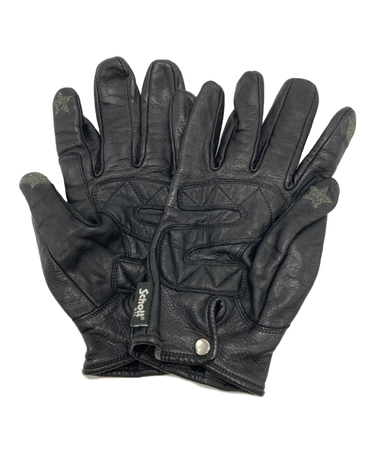 中古・古着通販】Schott (ショット) ONESTAR GLOVE ブラック｜ブランド