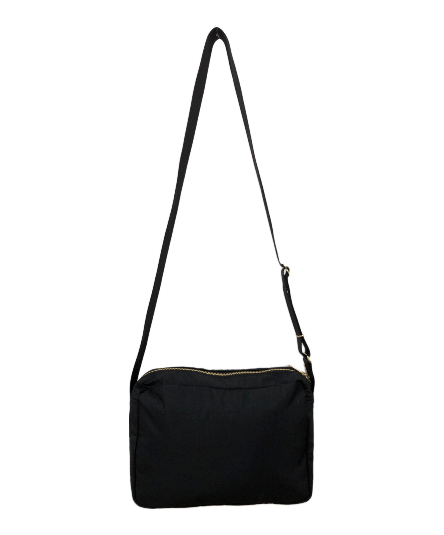 中古・古着通販】PORTER (ポーター) ショルダーバッグ ブラック 