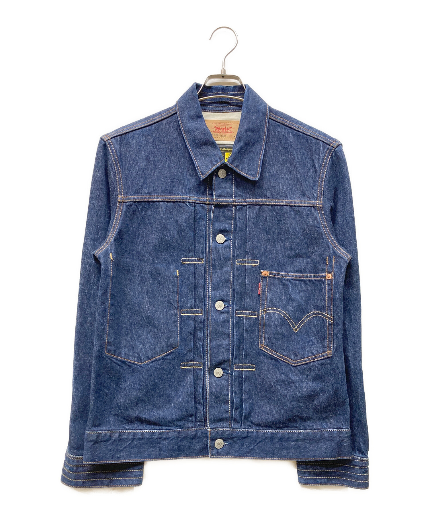 リーバイスBOSSデニムジャケットLサイズ 中古・古着通販】LEVI'S (リーバイス) BOSS (ボス) 限定コラボデニム