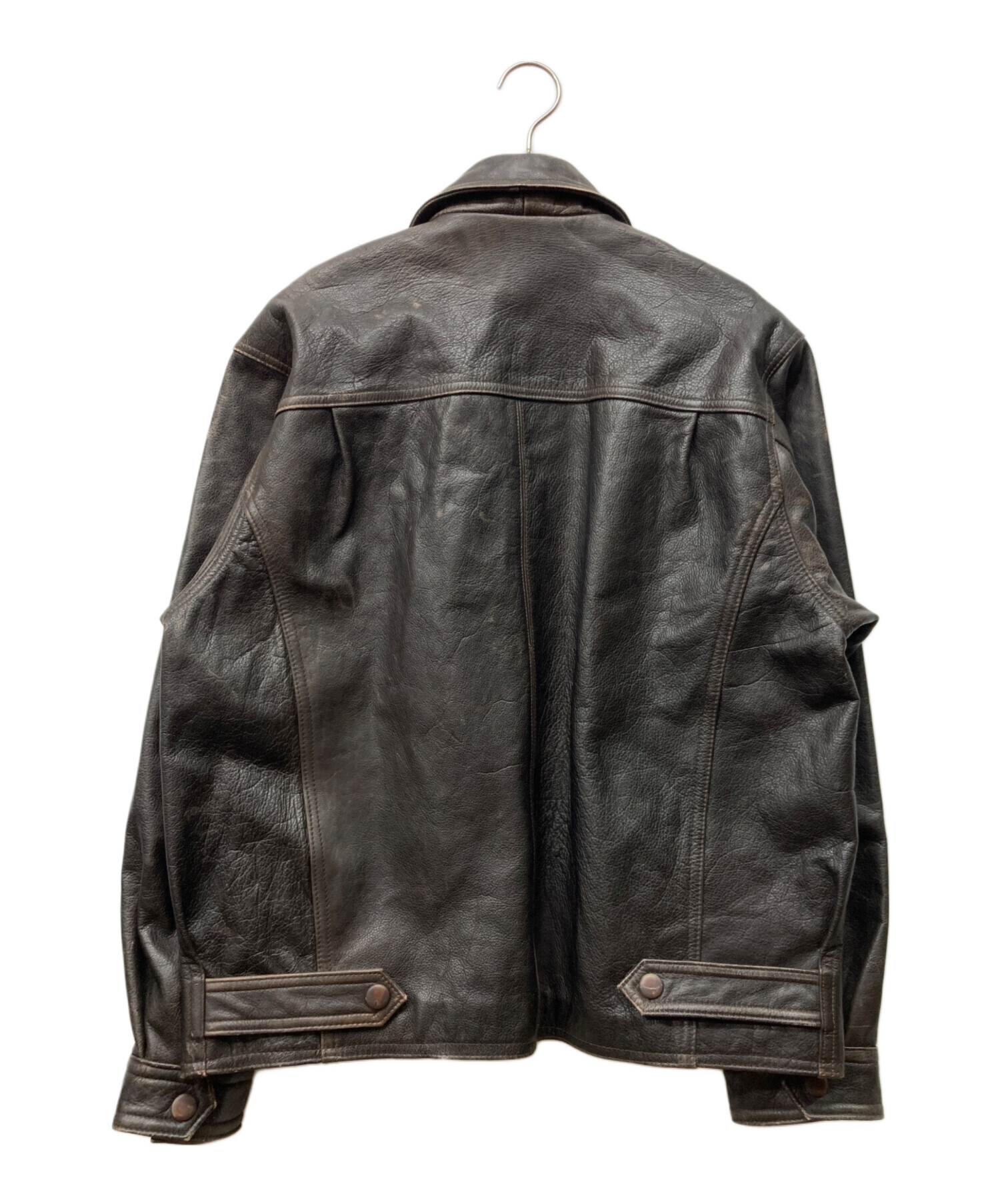 中古・古着通販】Eddie Bauer (エディーバウアー) レザージャケット