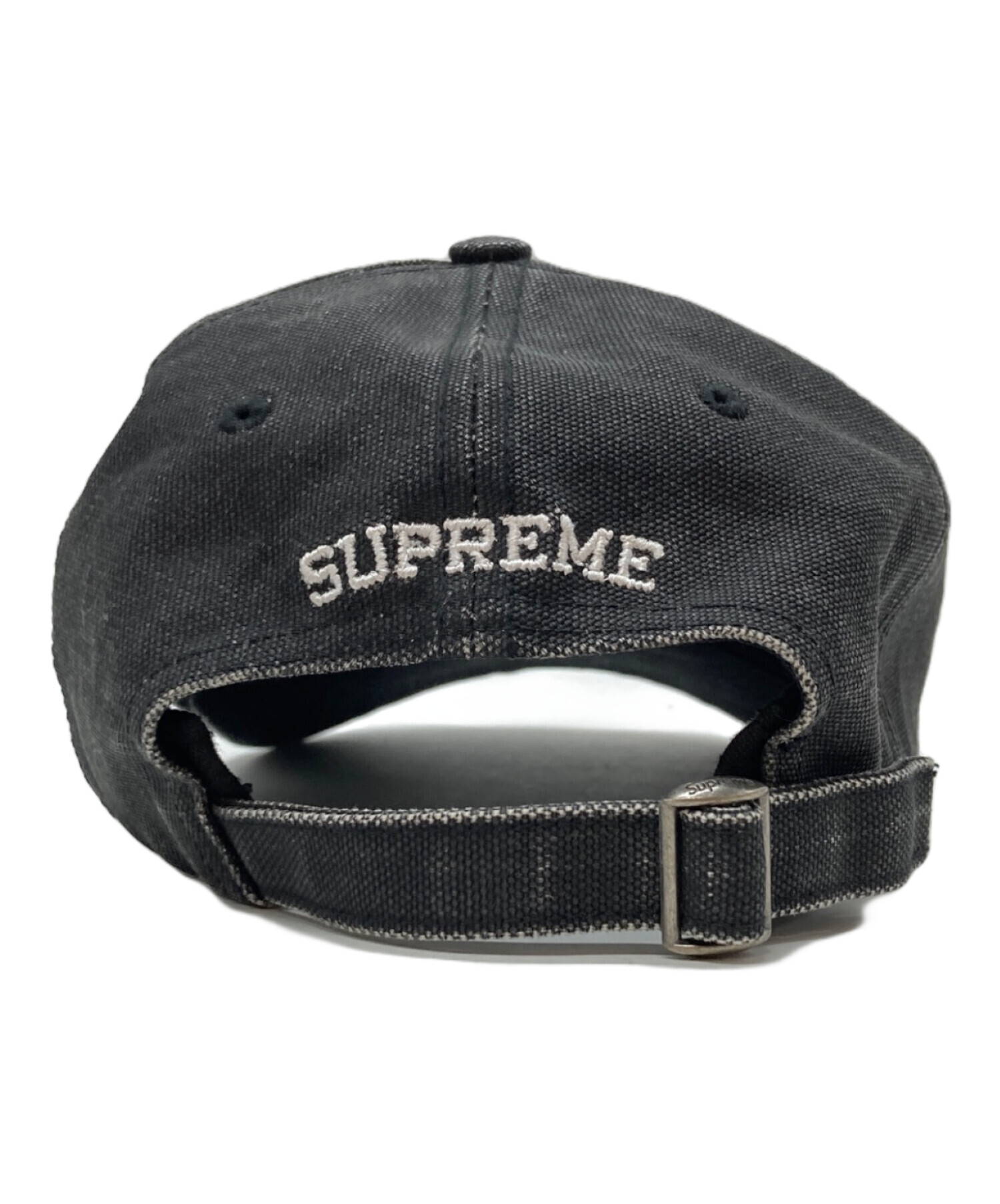 新品　未使用！　supreme黒キャップ　タグ付き 中古・古着通販】Supreme (シュプリーム) Washed Denim S Logo 6-Panel