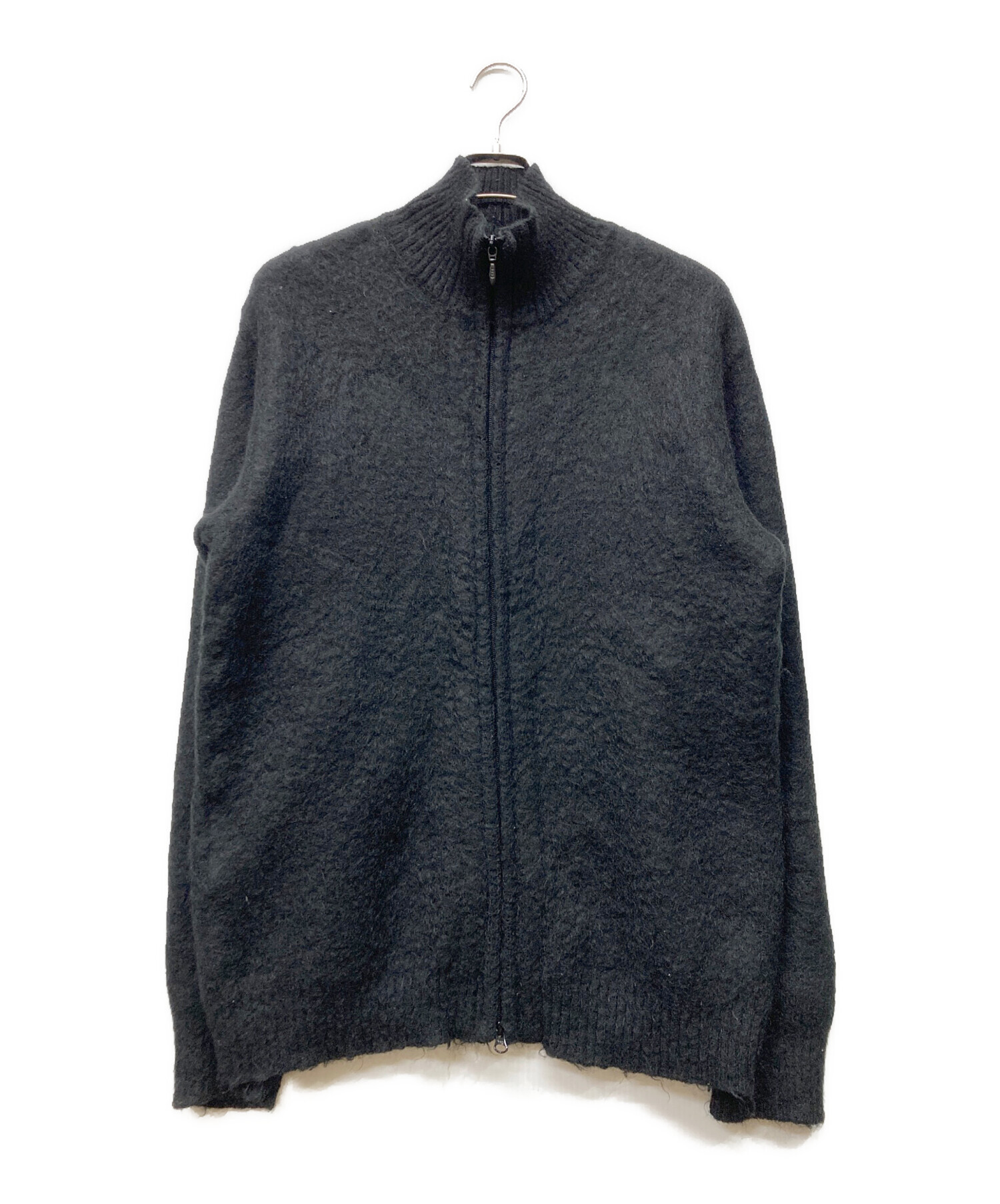 レア Needles mohair cardigan ブラック 別注 中古・古着通販】Needles (ニードルズ) Zipped Mohair Cardigan