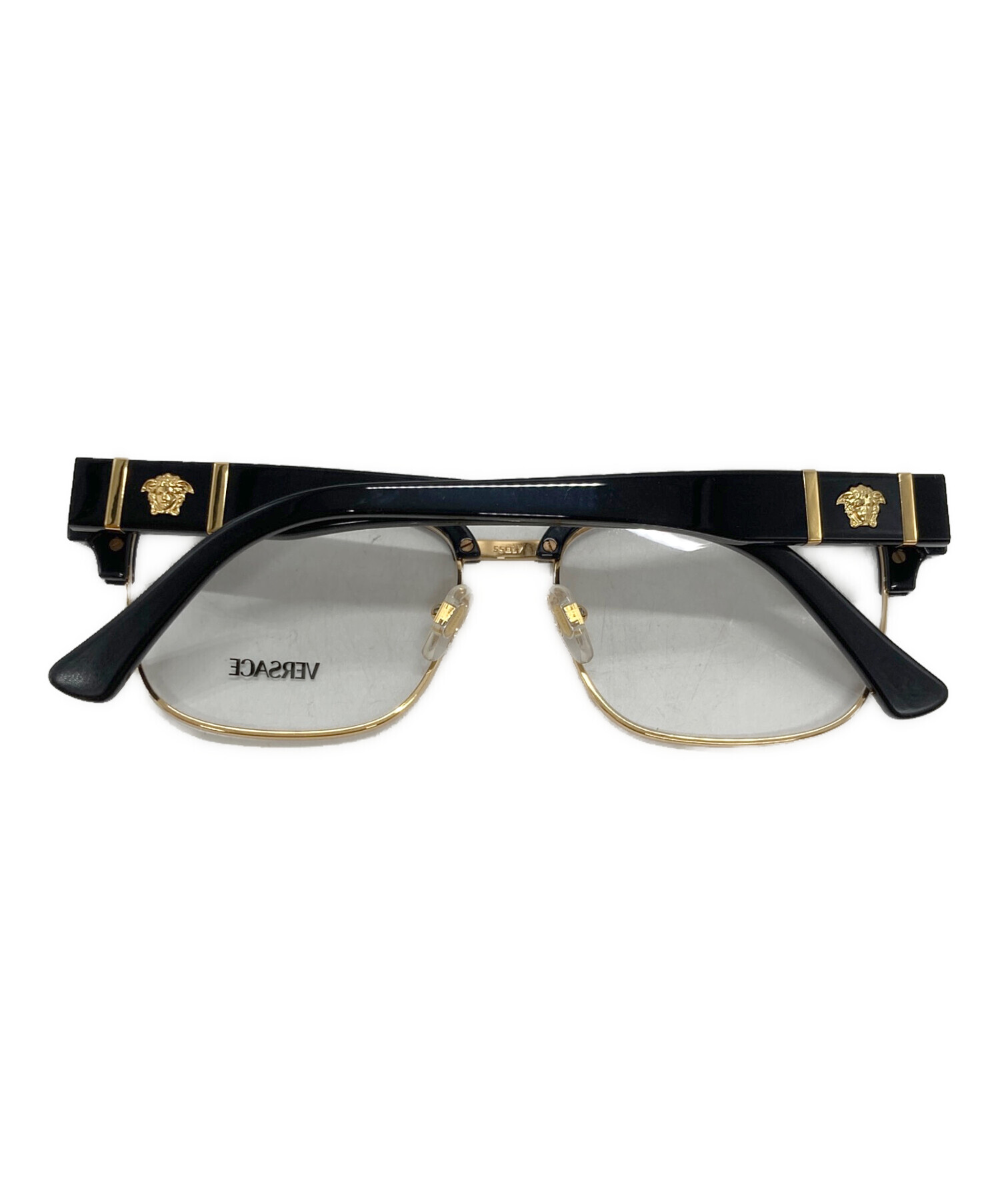 中古・古着通販】VERSACE (ヴェルサーチ) サングラス ブラック サイズ