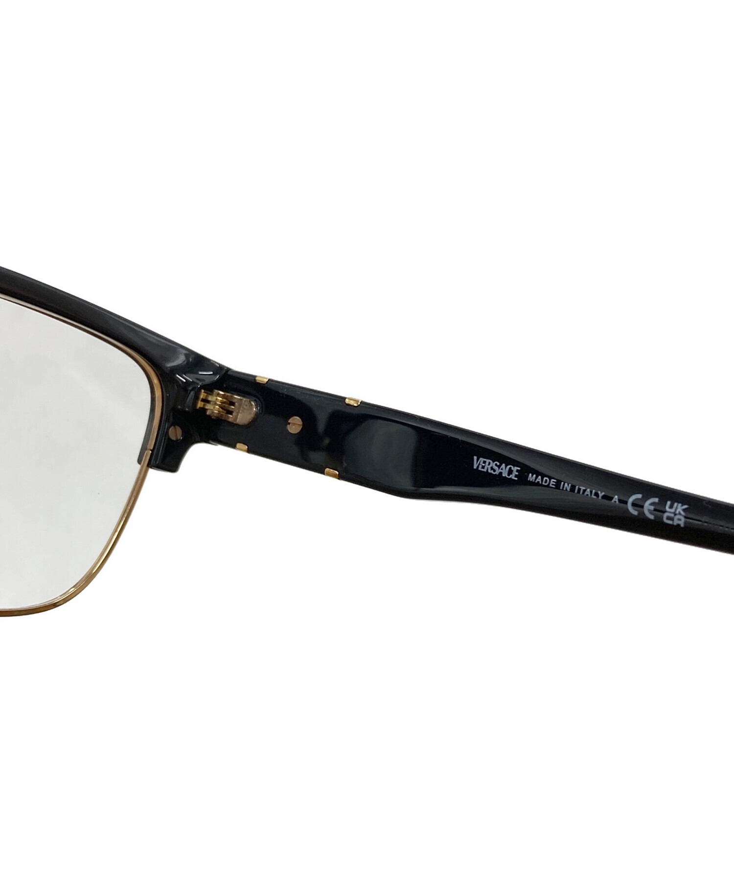 中古・古着通販】VERSACE (ヴェルサーチ) サングラス ブラック サイズ