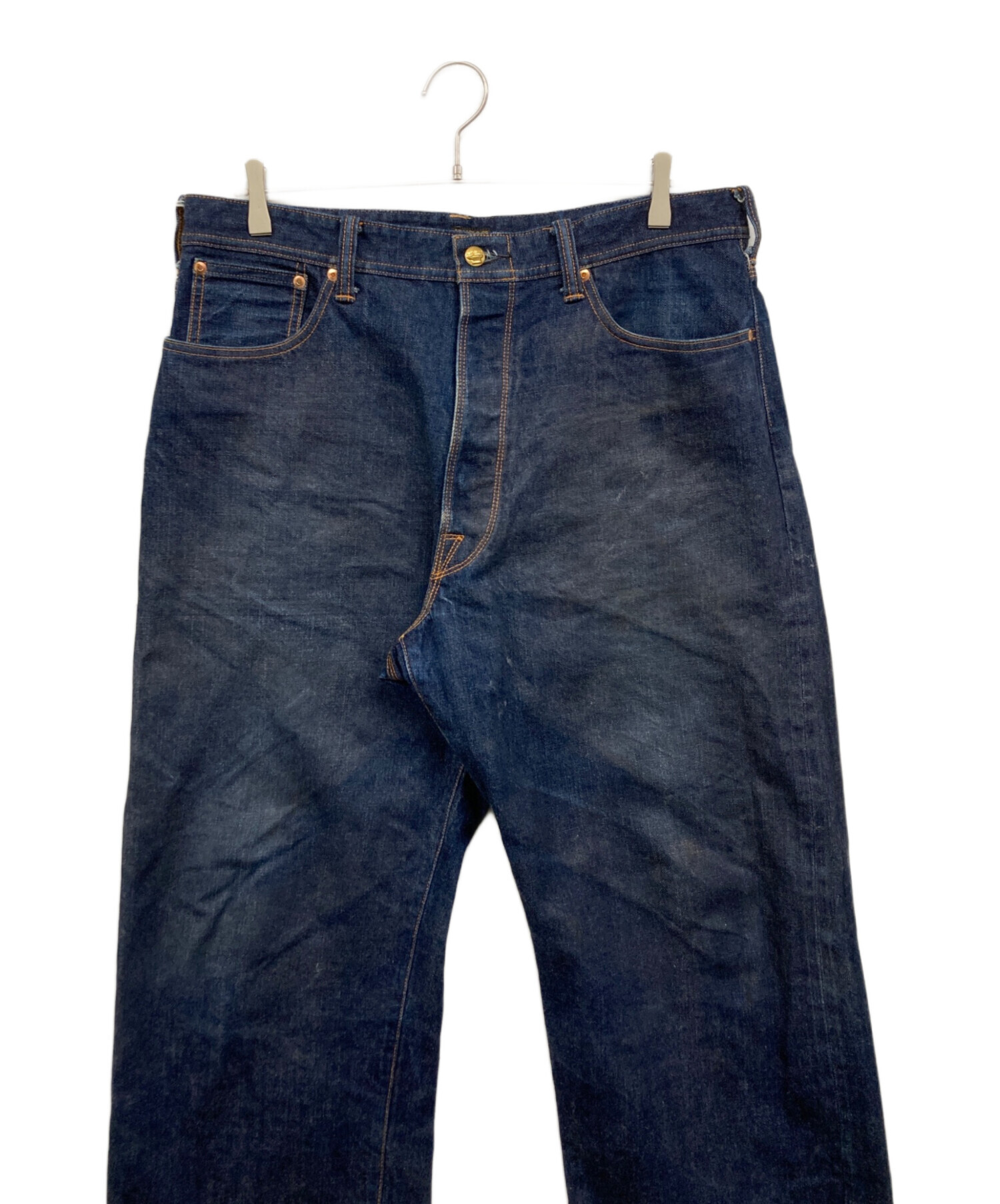 中古・古着通販】ATLAST & CO (アットラスト) デニムパンツ ネイビー