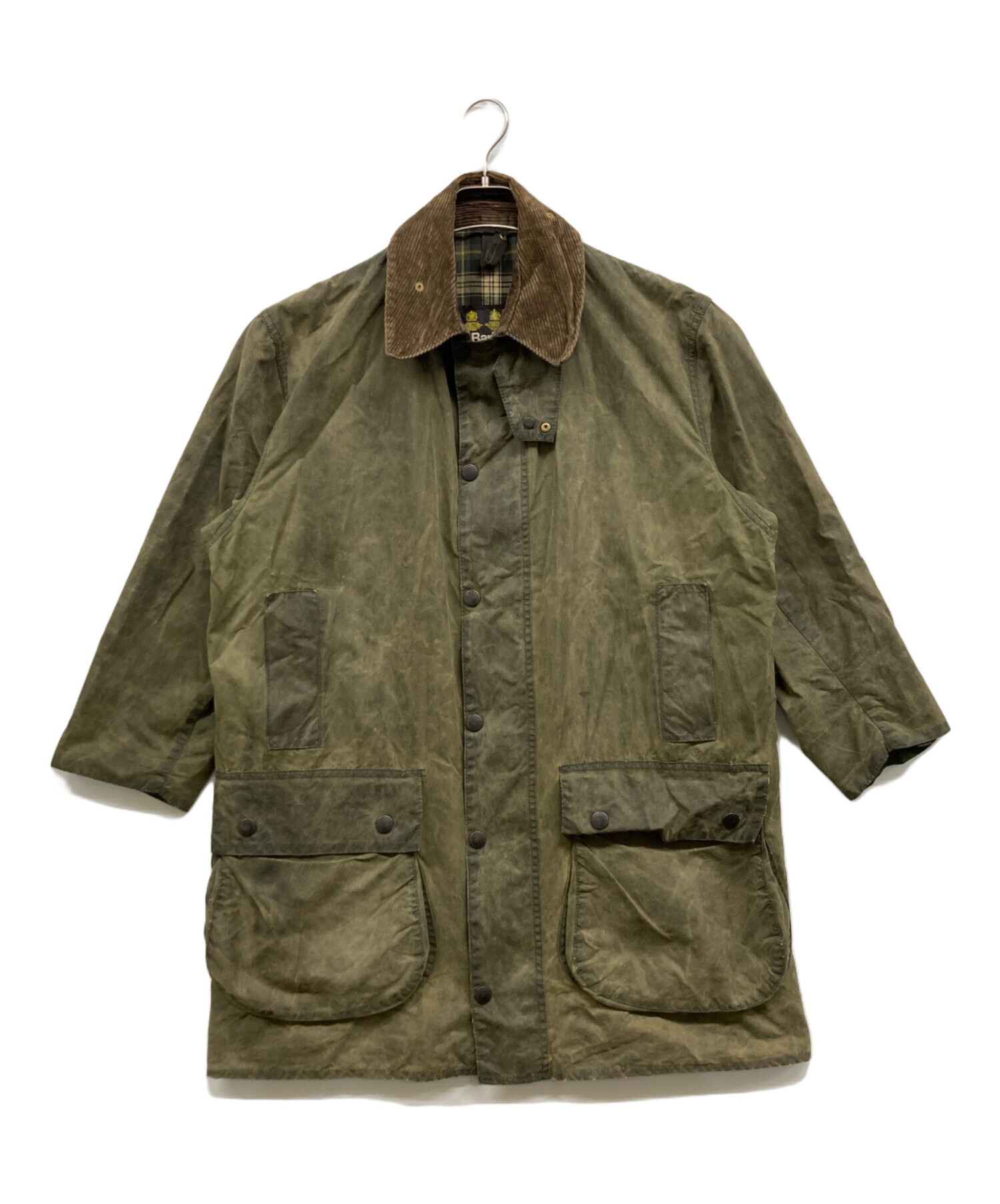 中古・古着通販】Barbour (バブアー) オイルドジャケット グリーン 