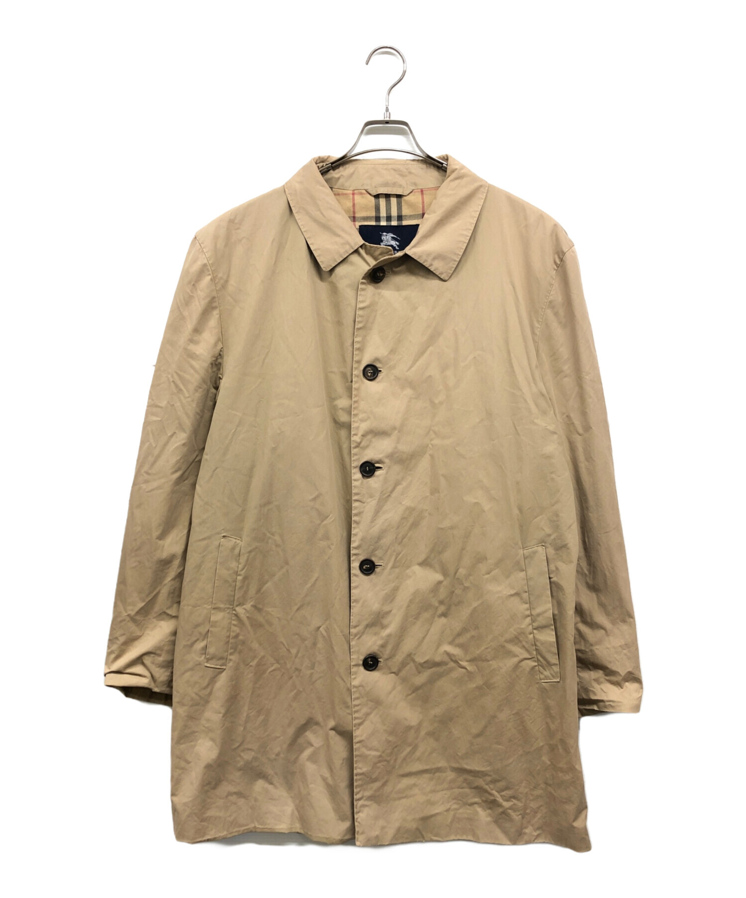 BURBERRY LONDON カシミア ベージュ チェスターコート 中古・古着通販】BURBERRY LONDON (バーバリーロンドン) チェスター