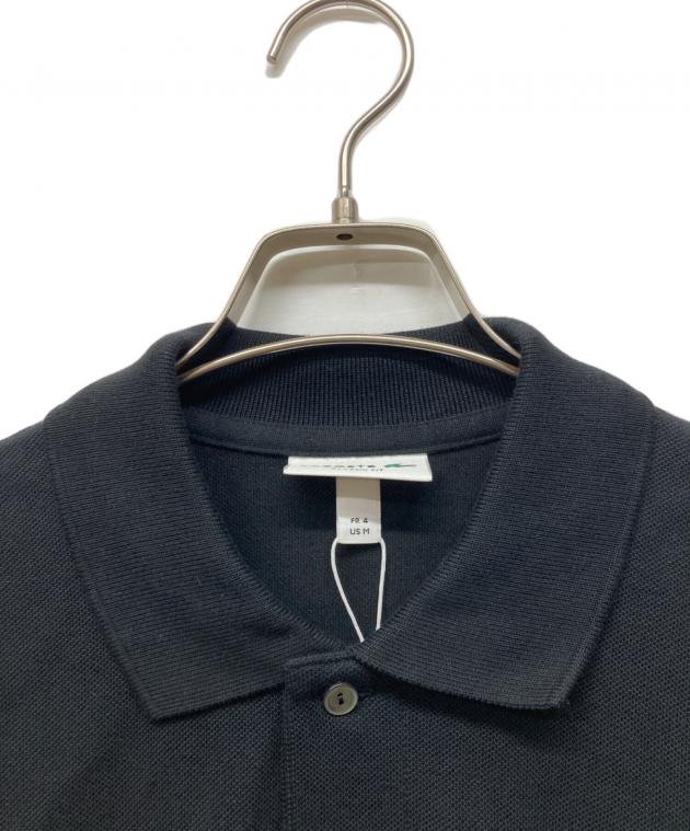 中古・古着通販】LACOSTE (ラコステ) 鹿の子ポロシャツ ブラック