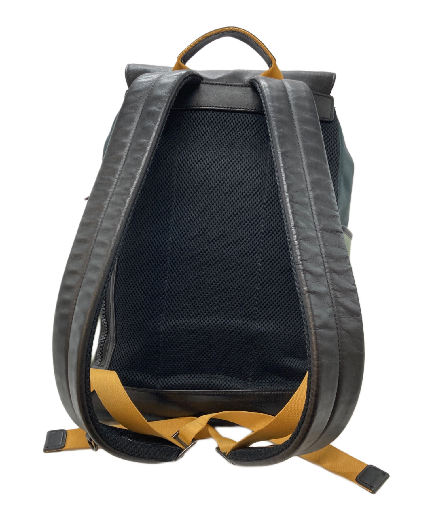 中古・古着通販】COACH (コーチ) トラックバックパック グリーン