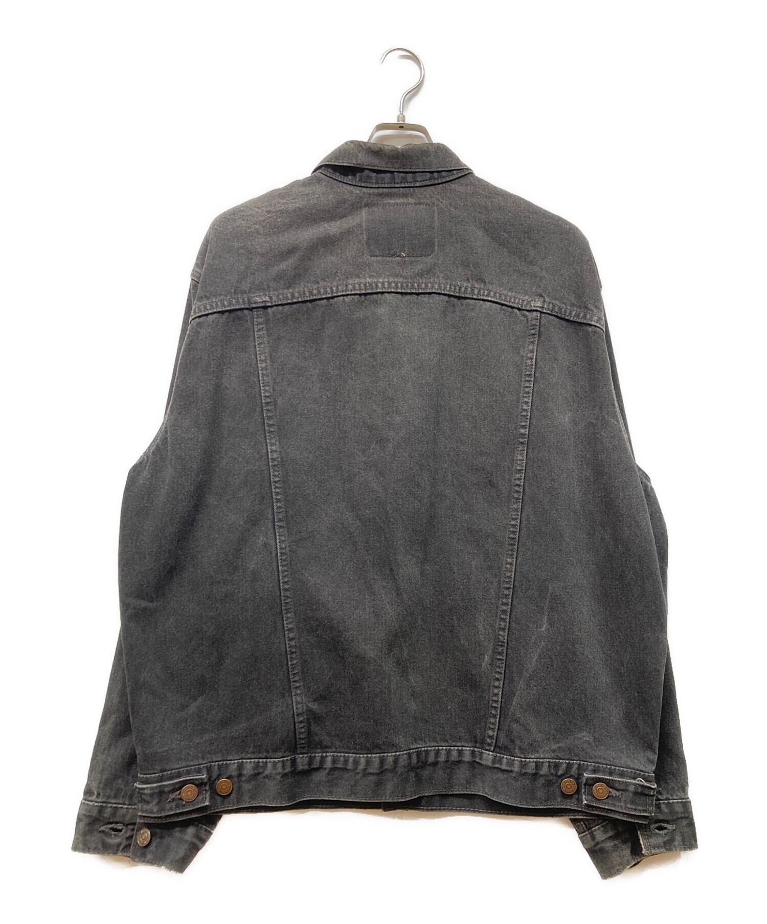 中古・古着通販】LEVI'S (リーバイス) ブラックデニムジャケット