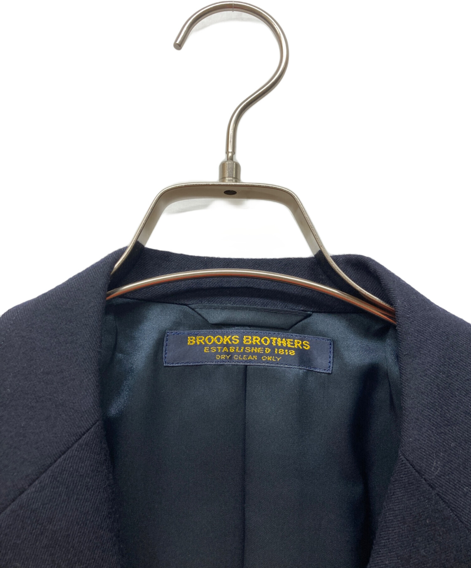ブルックスブラザーズ テーラードジャケット E.THOMAS 130'S 紺色 中古・古着通販】BROOKS BROTHERS (ブルックスブラザーズ) 3B