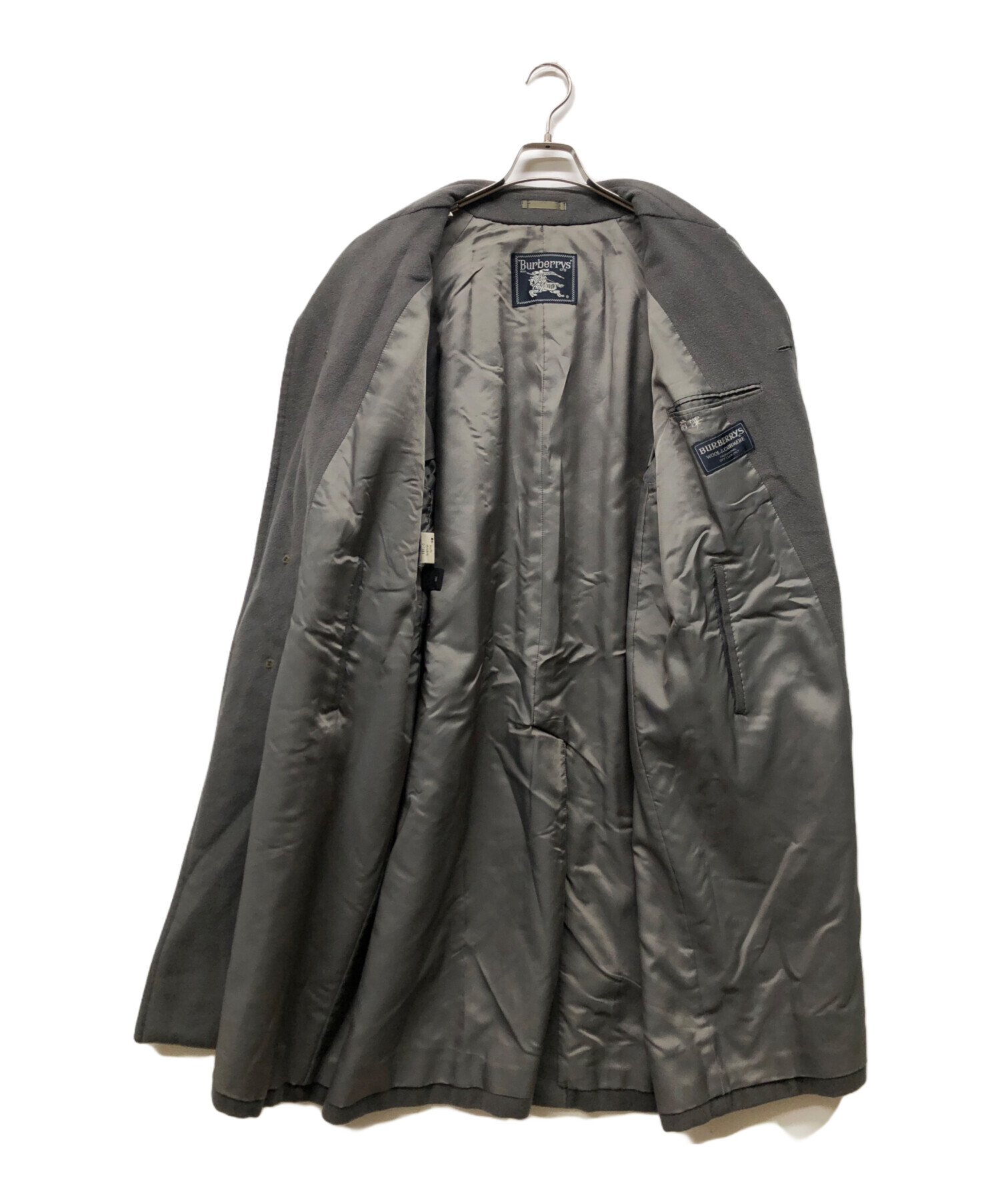 Burberrys’ ウールコート L バーバリーズ 古着 中古・古着通販】Burberry's (バーバリーズ) ウールコート グレー