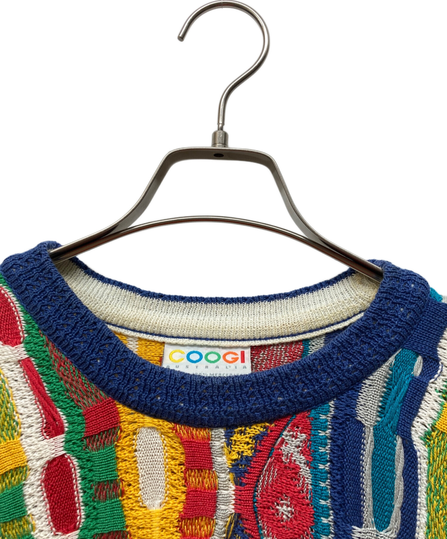中古・古着通販】Coogi (クージー) 3Dニット マルチカラー サイズ:S