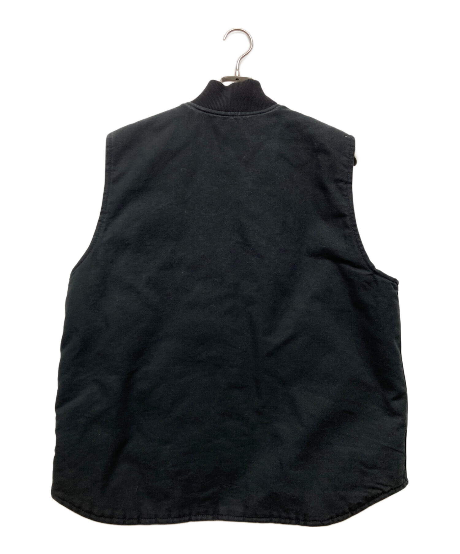 中古・古着通販】CarHartt (カーハート) ダックベスト ブラック サイズ