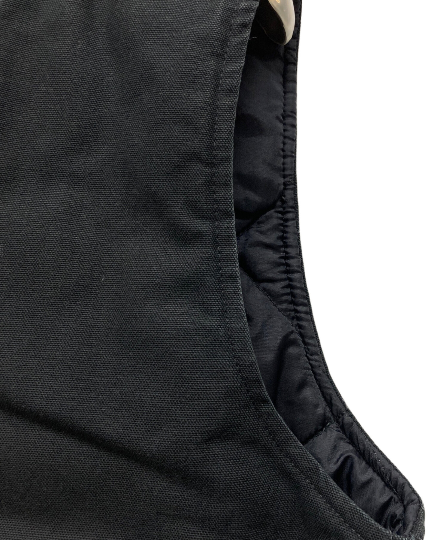 中古・古着通販】CarHartt (カーハート) ダックベスト ブラック サイズ