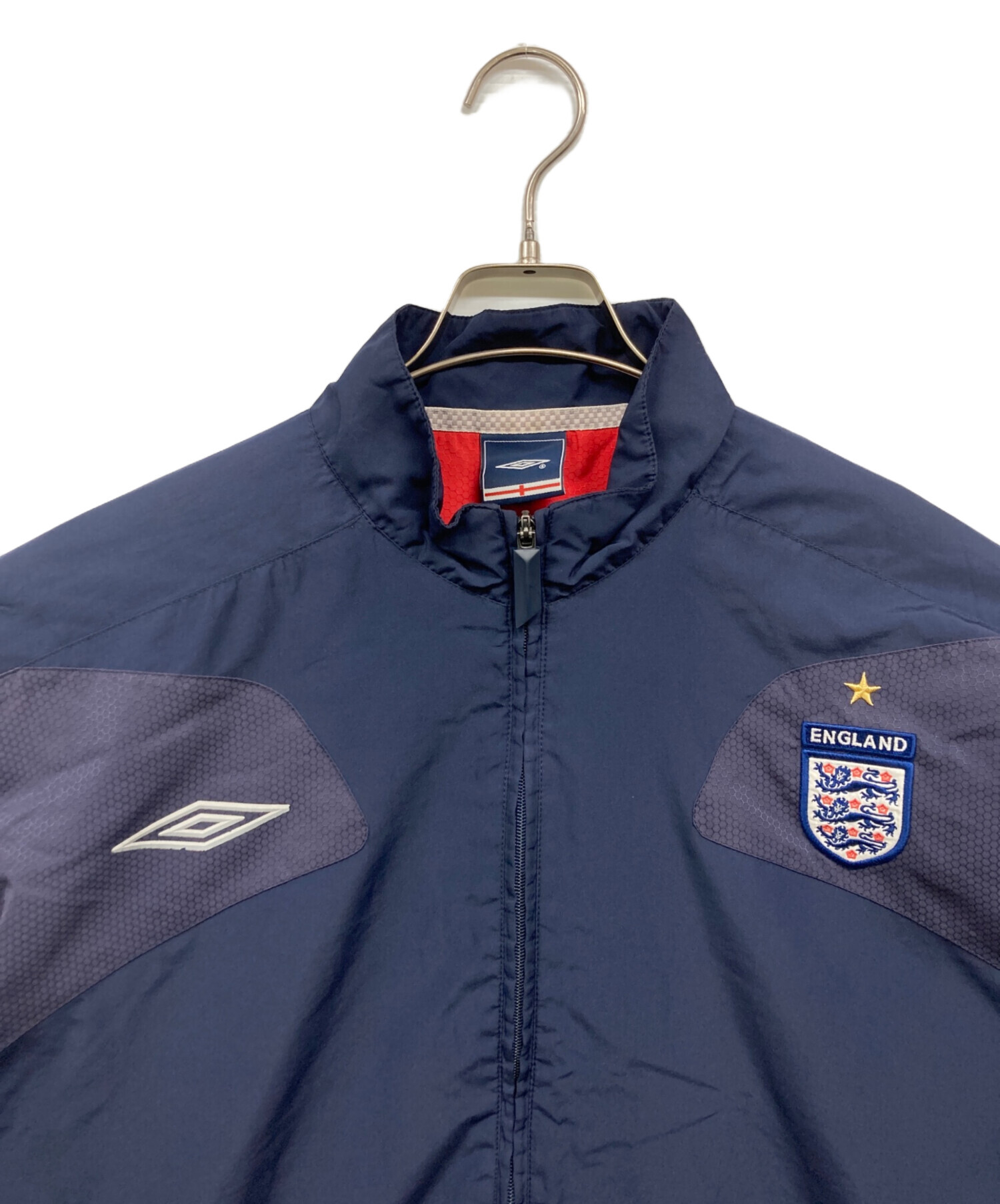 中古・古着通販】UMBRO (アンブロ) ジップアップジャケット ネイビー