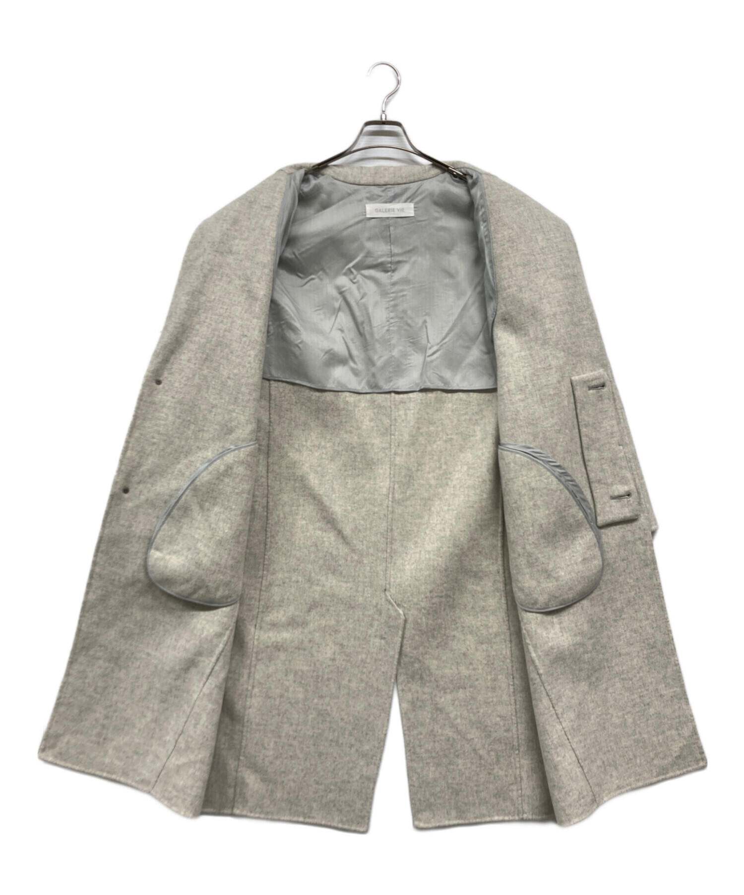 GALERIE VIE チェスターコート キャメル 36 中古・古着通販】GALERIE VIE (ギャルリーヴィー) チェスターコート