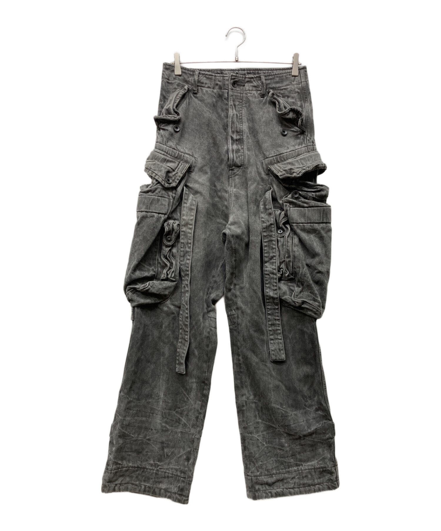 中古・古着通販】JULIUS (ユリウス) ガーメントダイガスマスクカーゴ