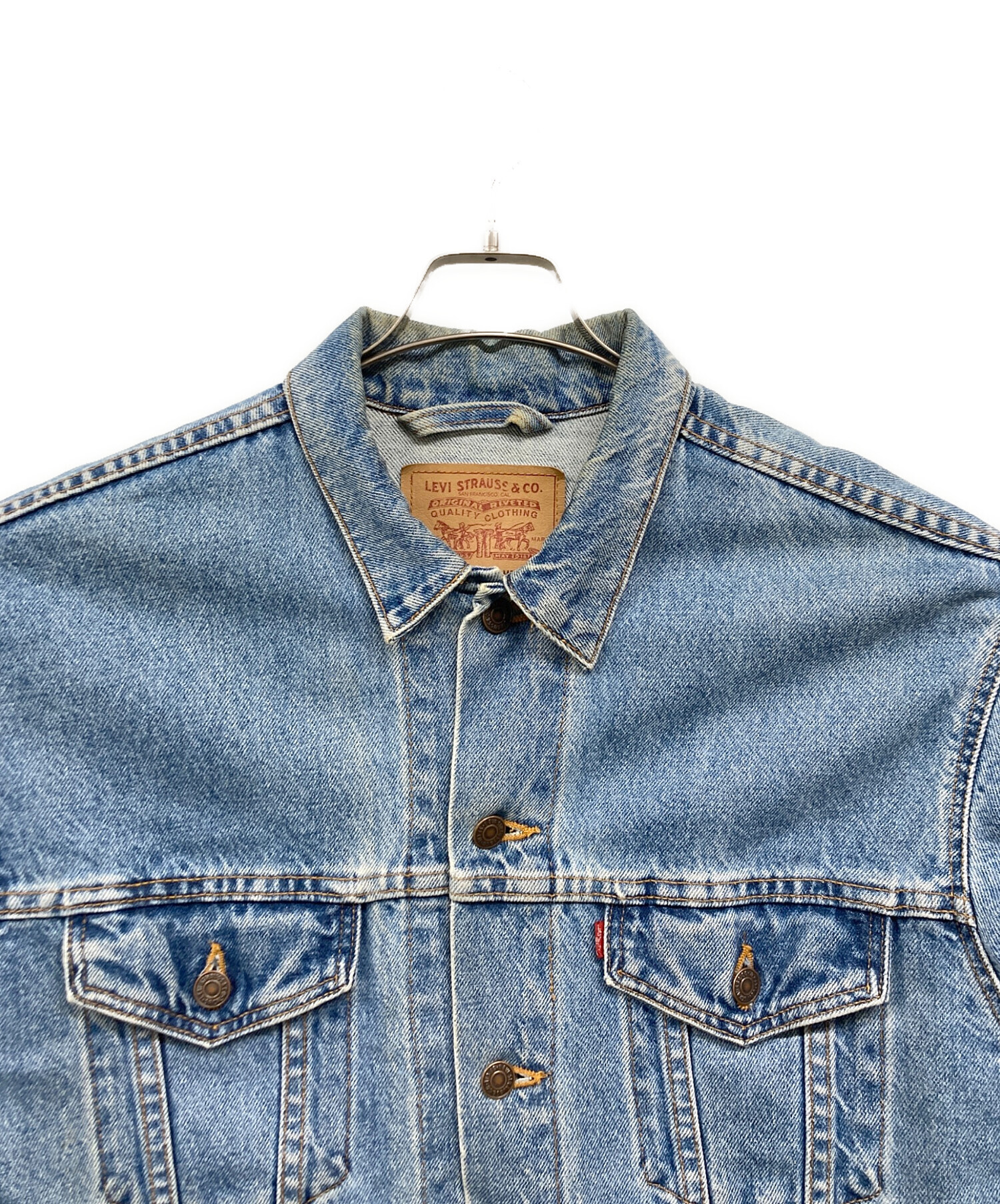 中古・古着通販】LEVI'S (リーバイス) 4thデニムジャケット ブルー