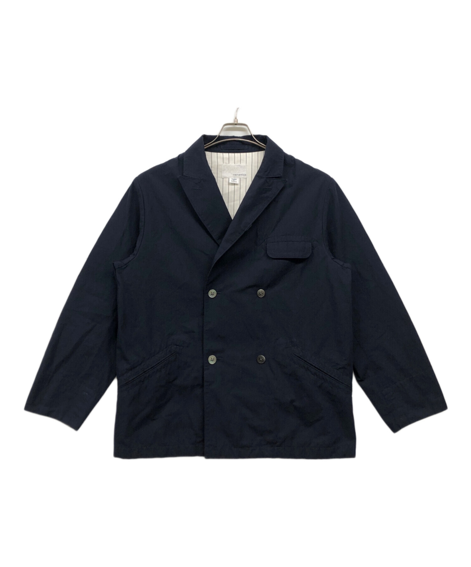 中古・古着通販】nanamica (ナナミカ) ダブルブレストジャケット