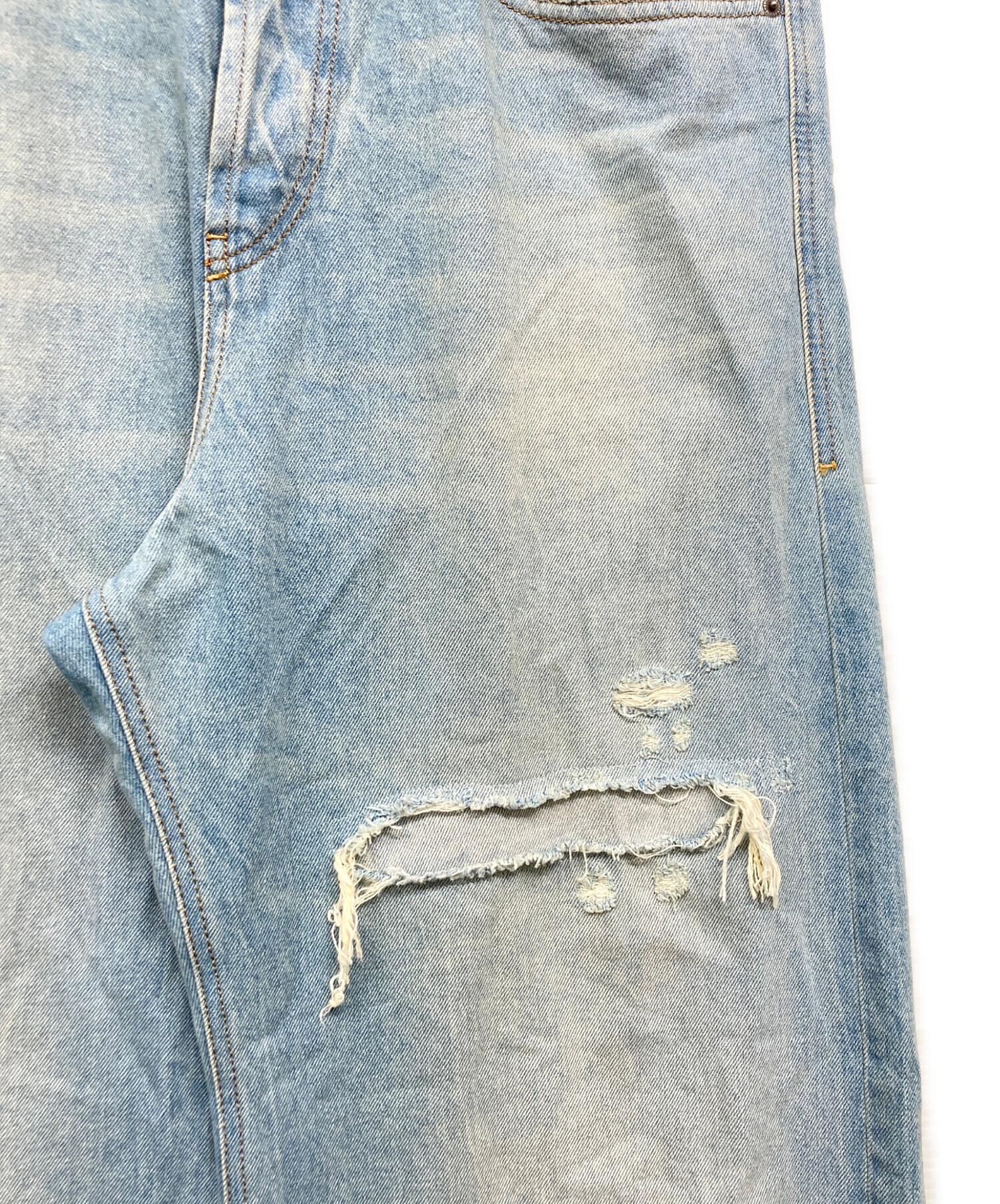 中古・古着通販】DIESEL (ディーゼル) D－RISEデニムパンツ ブルー