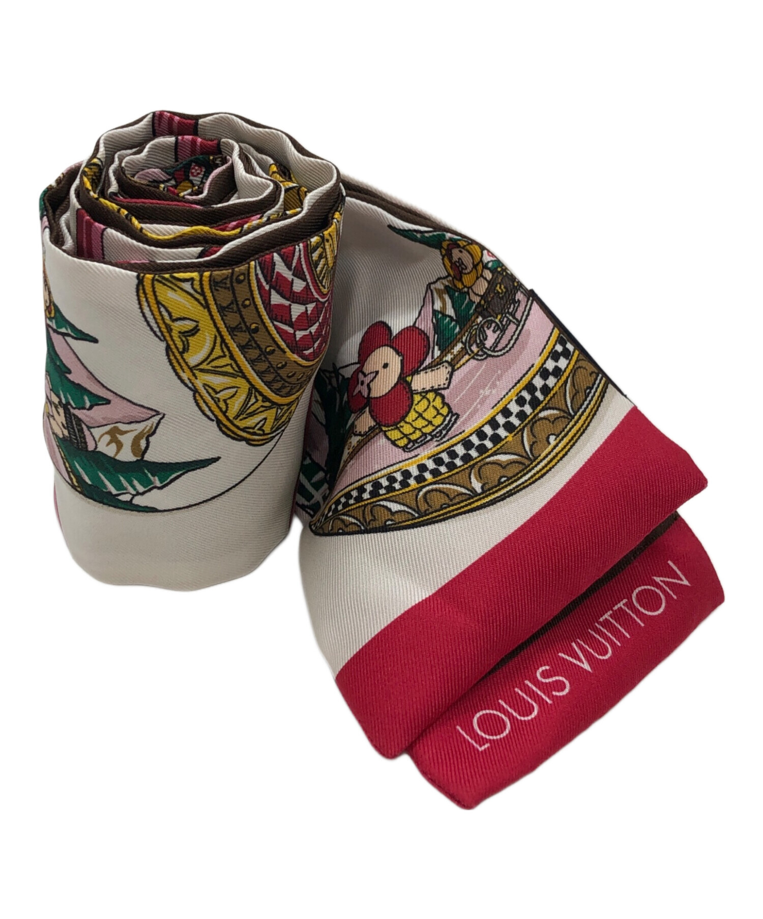 LOUIS VUITTON ブラウン モノグラムスカーフ　新品未使用美品‼️ 中古・古着通販】LOUIS VUITTON (ルイ ヴィトン) リボンスカーフ