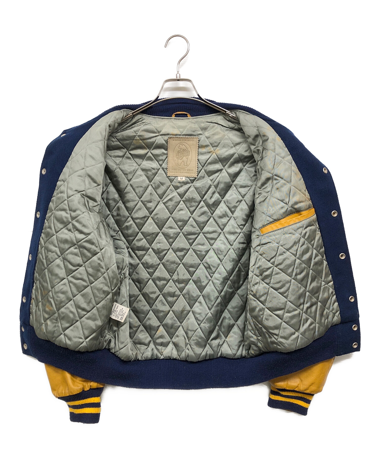 中古・古着通販】Golden Bear (ゴールデンベア) スタジャン ネイビー