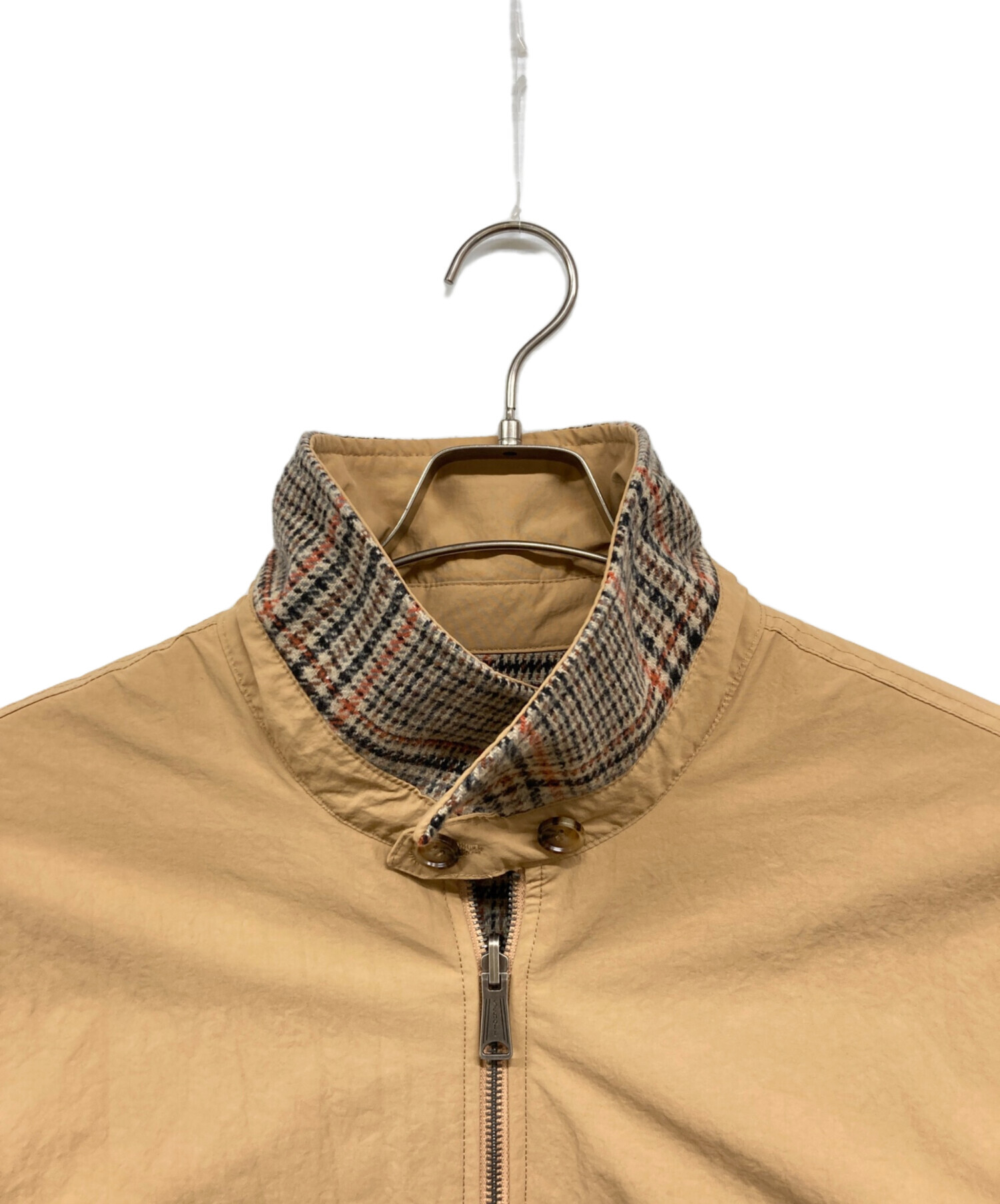 Schott ベージュ ミリタリージャケット 中古・古着通販】Schott (ショット) リバーシブルジャケット ベージュ