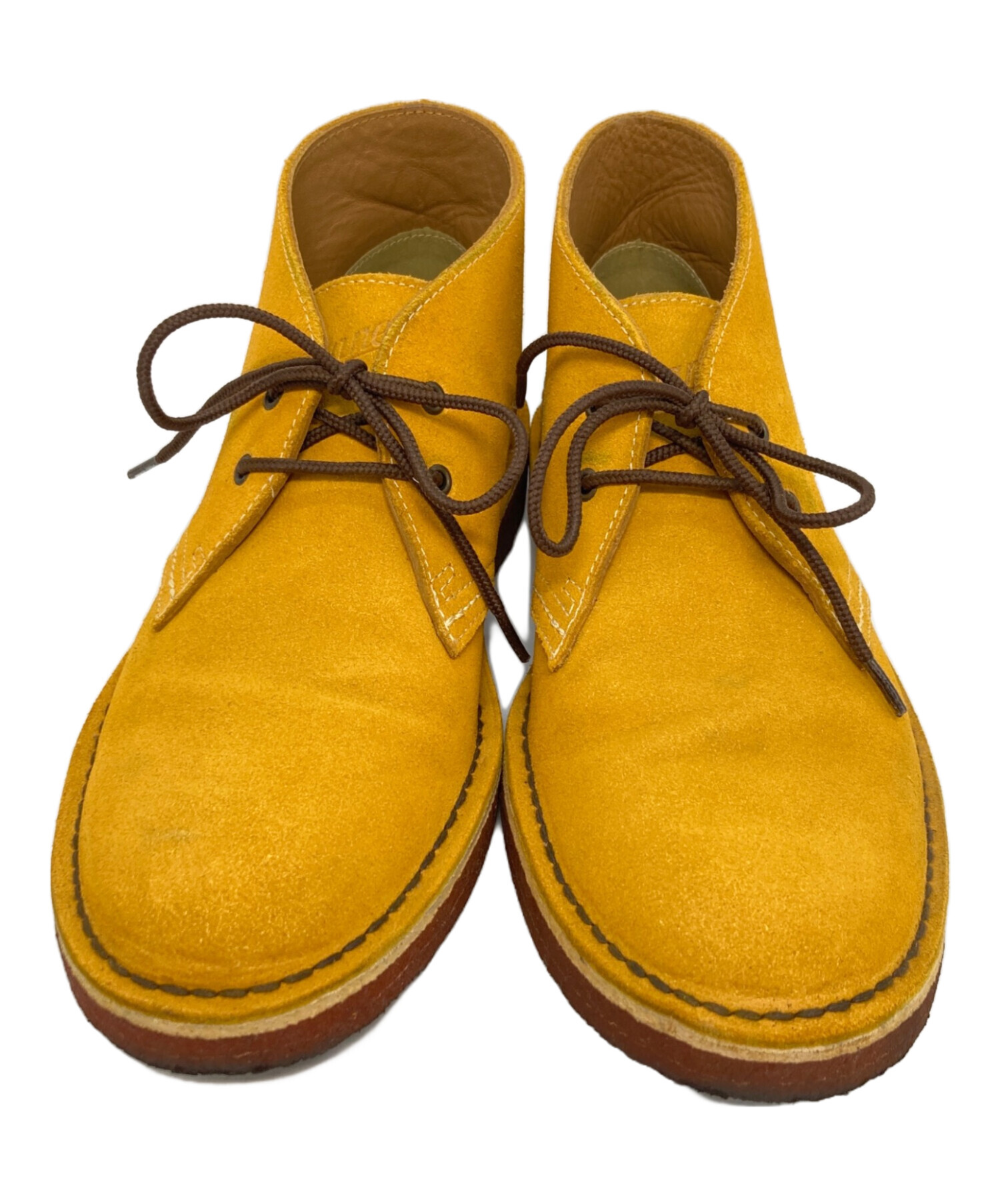 中古・古着通販】Danner (ダナー) チャッカーブーツ イエロー サイズ 