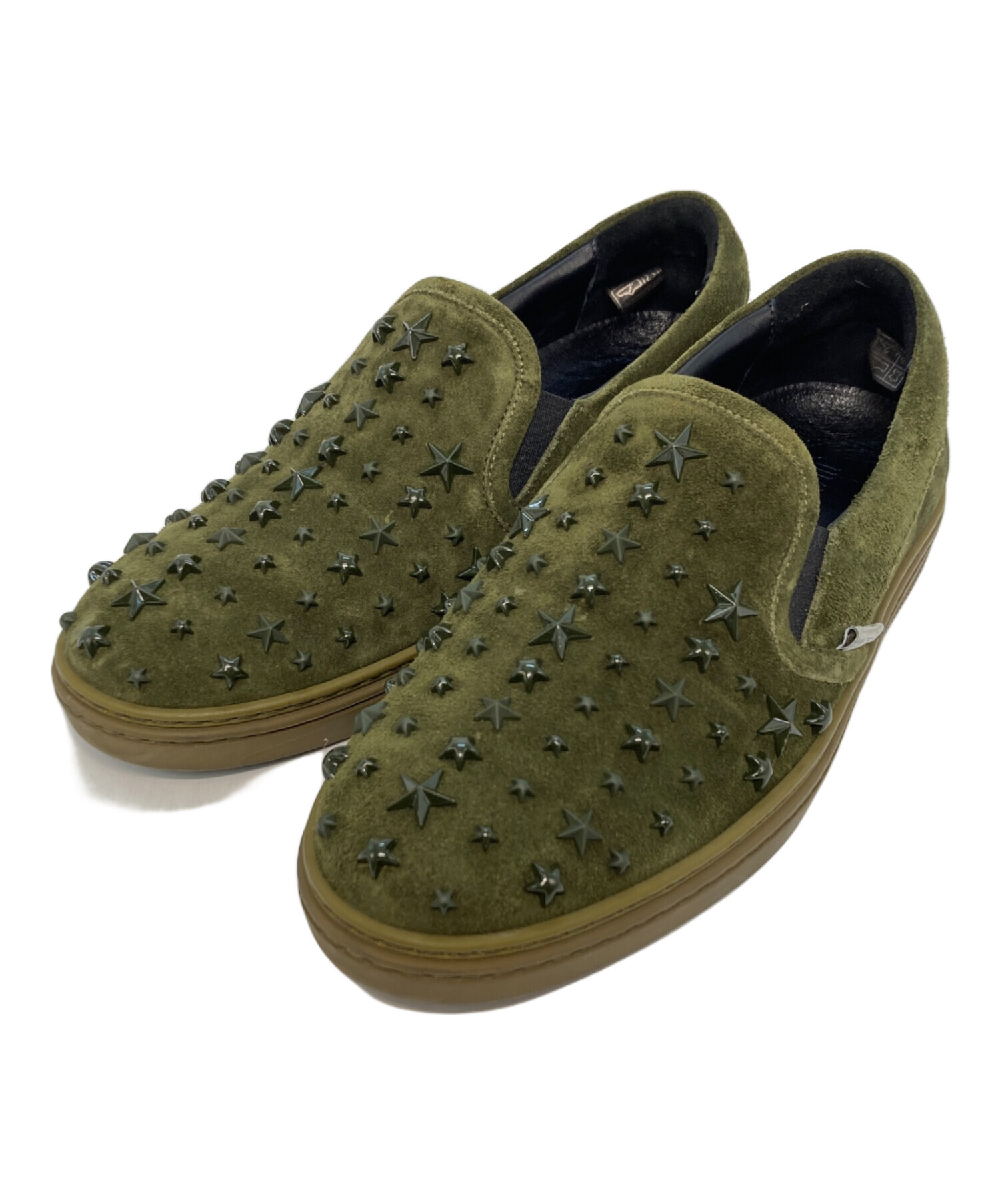 中古・古着通販】JIMMY CHOO (ジミーチュウ) スタースタッズスウェード