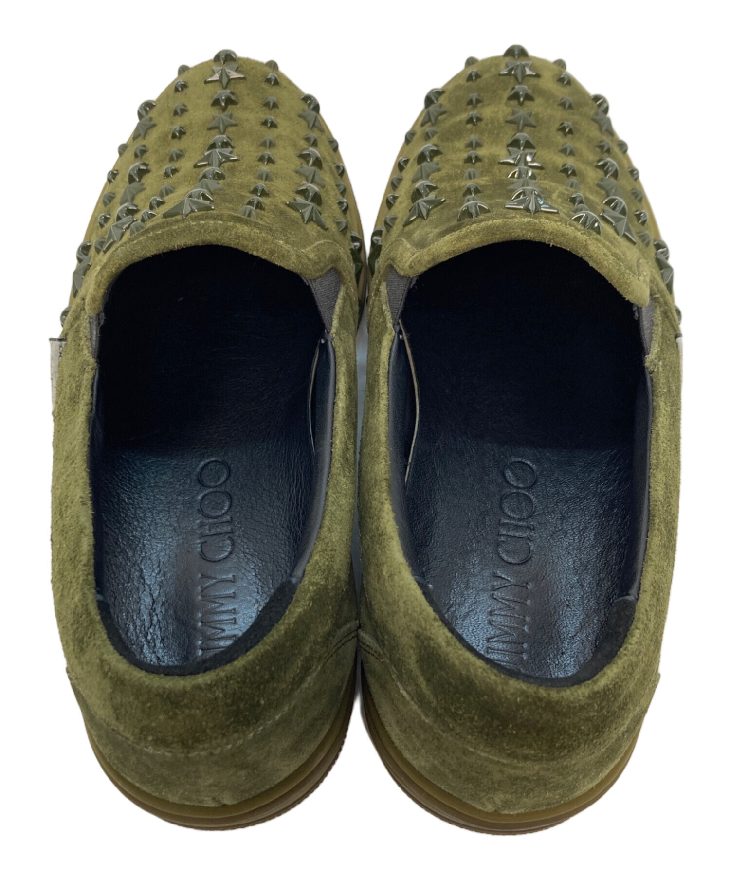 中古・古着通販】JIMMY CHOO (ジミーチュウ) スタースタッズスウェード
