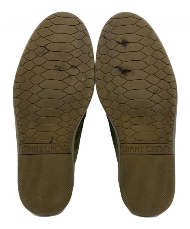 中古・古着通販】JIMMY CHOO (ジミーチュウ) スタースタッズスウェード